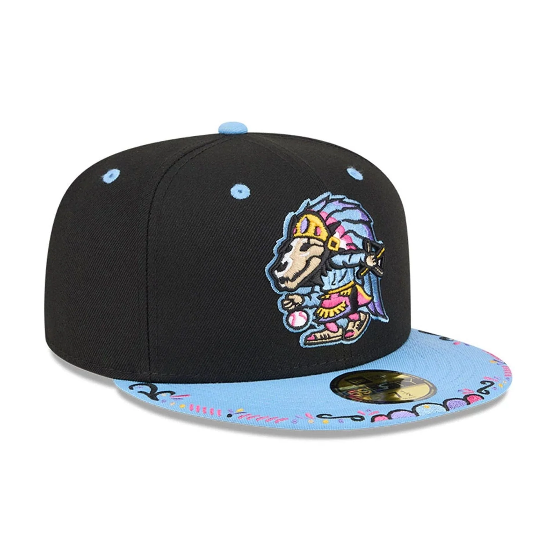 El Paso Chihuahuas MiLB La Copa 2026 Black 59FIFTY Fitted Cap - Image 4