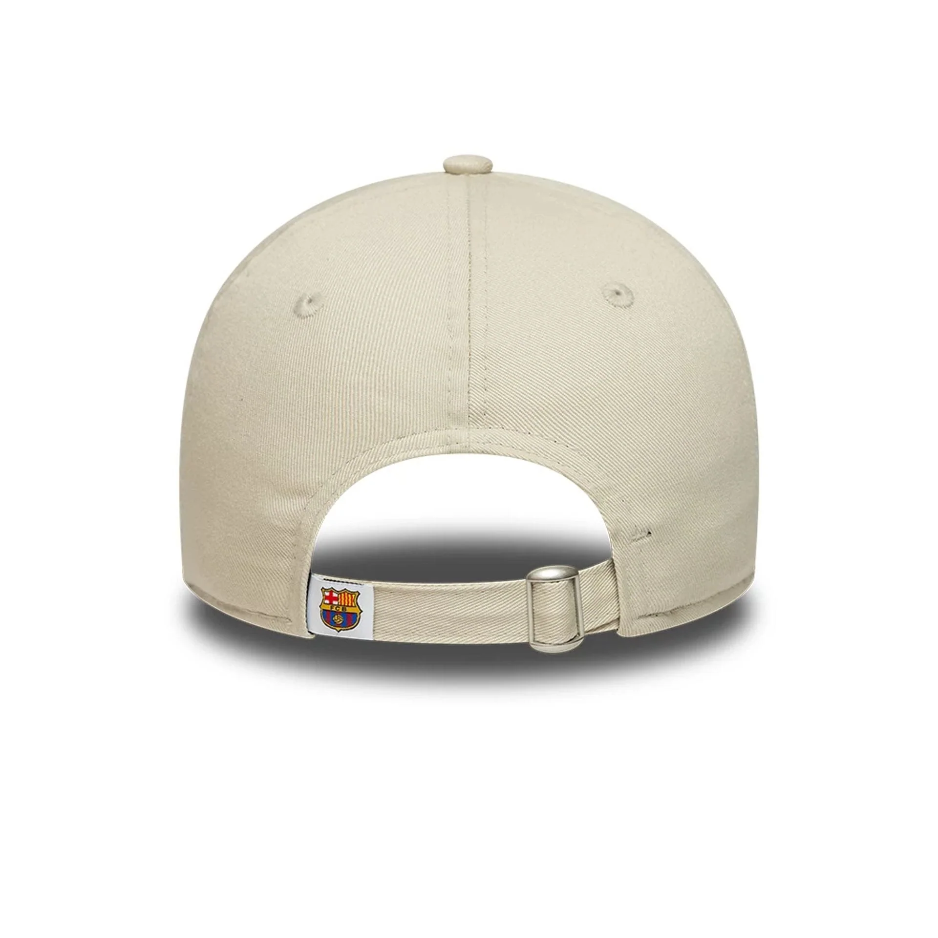 FC Barcelona Womens Wordmark Light Beige 9TWENTY Adjustable Cap - Image 4