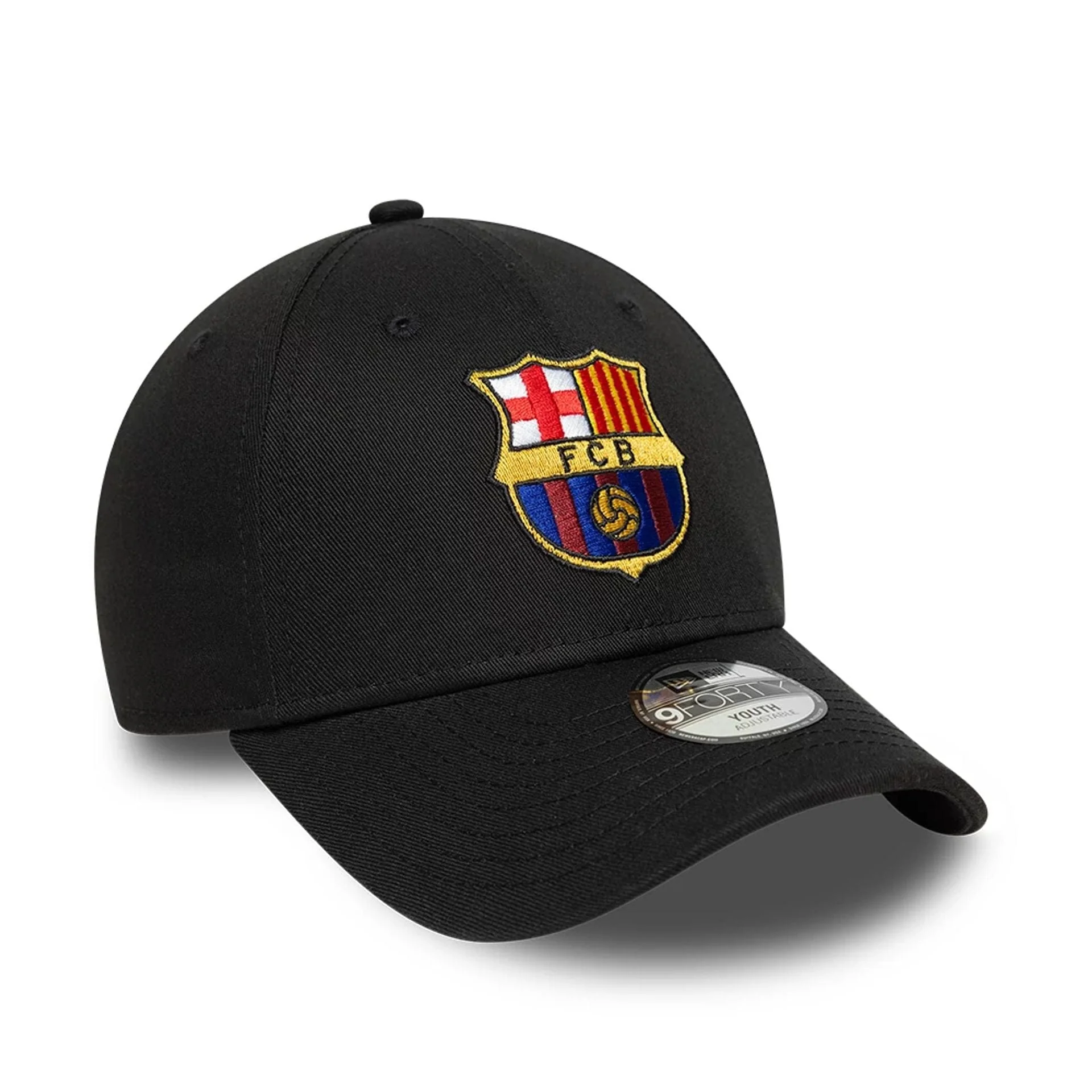 FC Barcelona Youth Core Black 9FORTY Adjustable Cap - Image 3
