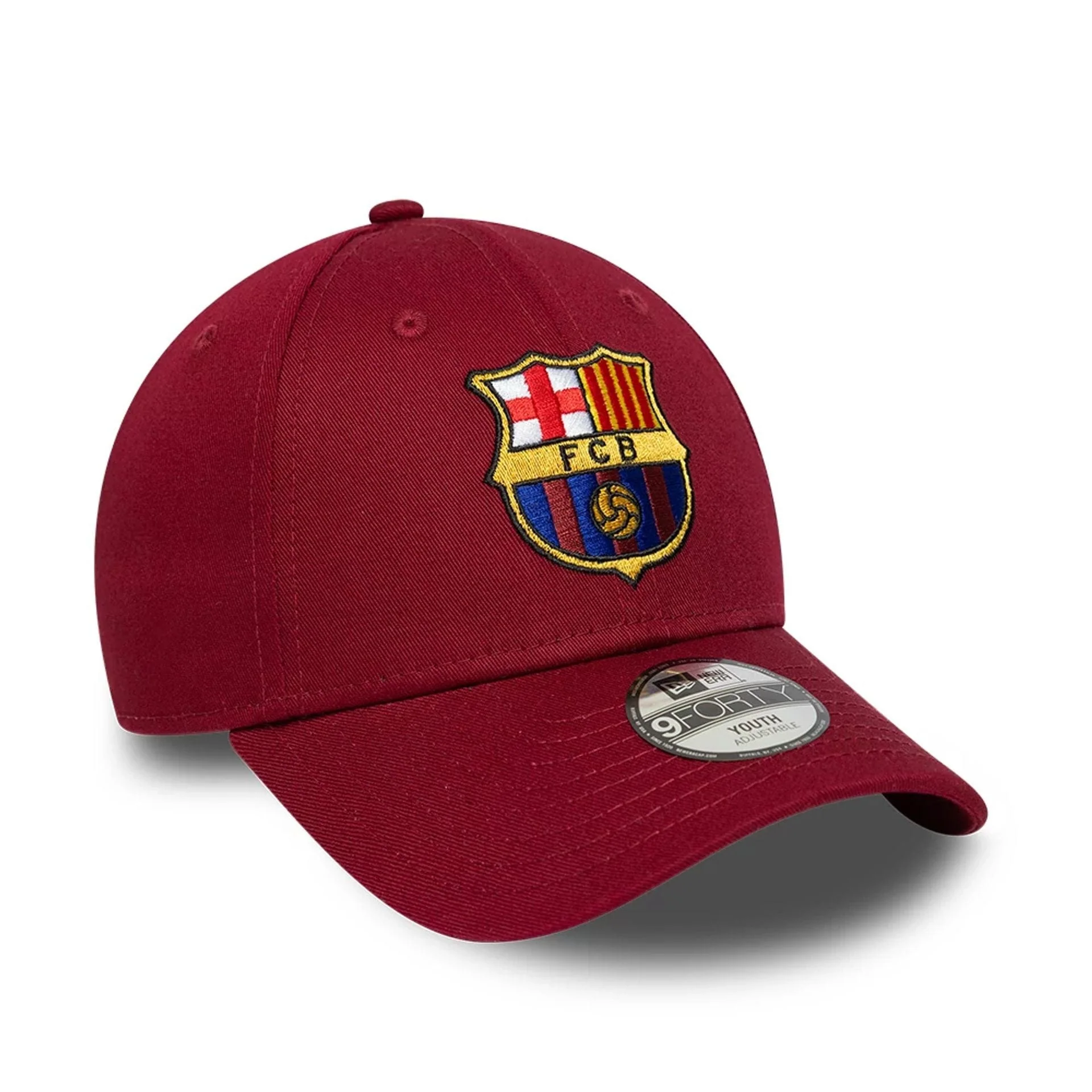 FC Barcelona Youth Core Dark Red 9FORTY Adjustable Cap - Image 3