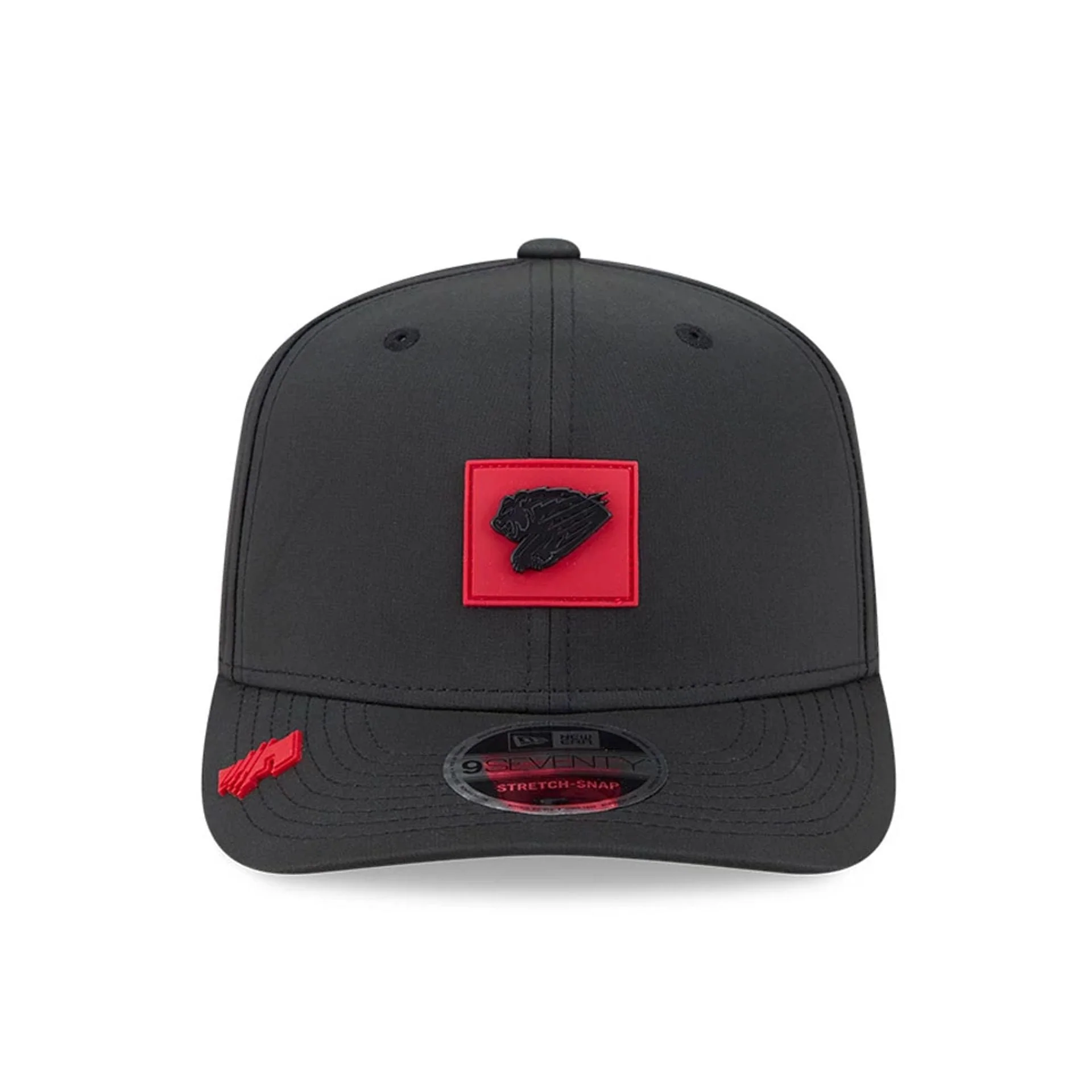 Fresno Grizzlies MiLB Clubhouse Black 9SEVENTY Stretch Snap Adjustable Cap - Image 2