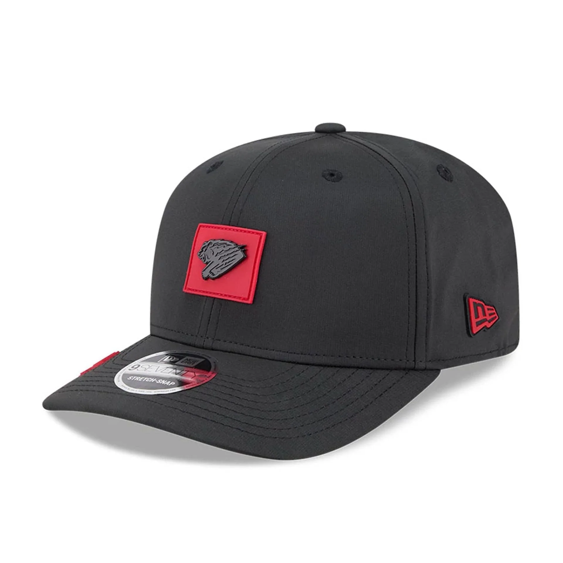 Fresno Grizzlies MiLB Clubhouse Black 9SEVENTY Stretch Snap Adjustable Cap - Image 3