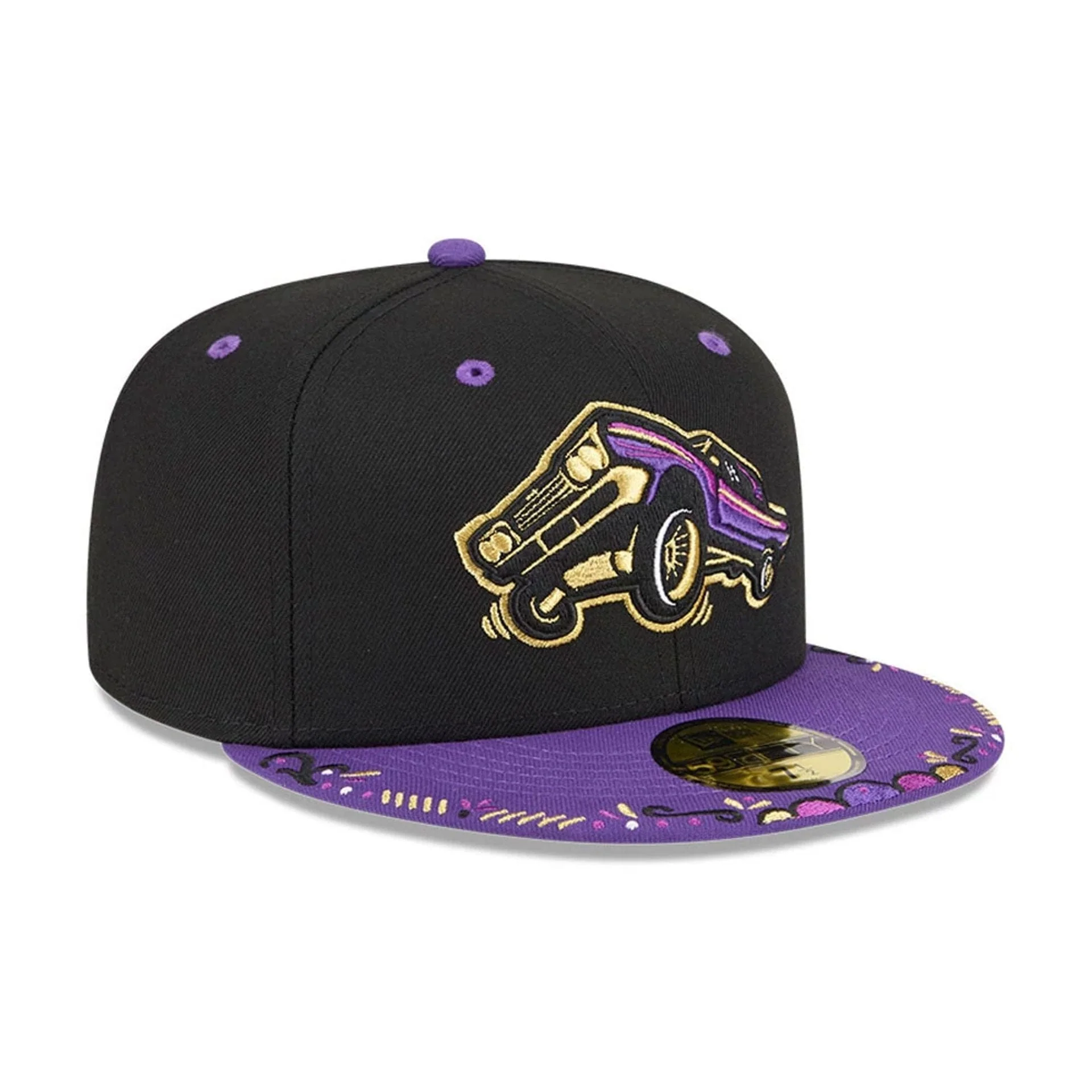 Fresno Grizzlies MiLB La Copa 2026 Black 59FIFTY Fitted Cap - Image 4