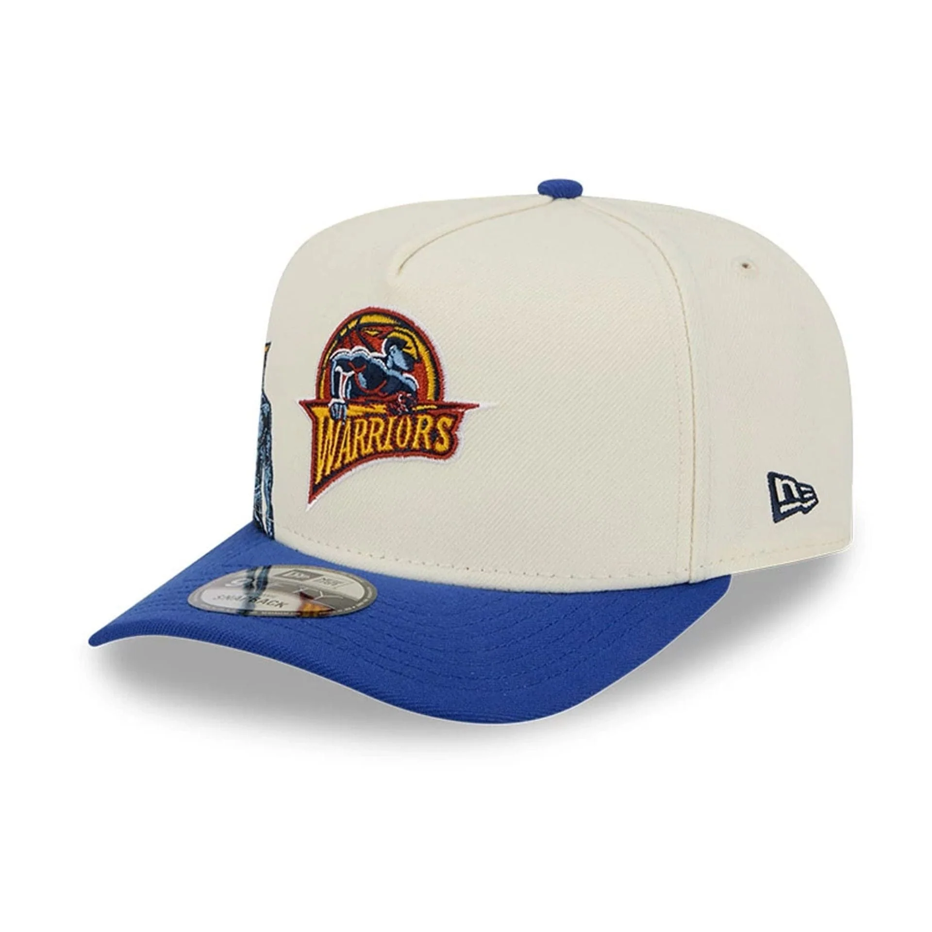 Golden State Warriors NBA Blue 9FIFTY A-Frame Snapback Adjustable Cap - Image 4