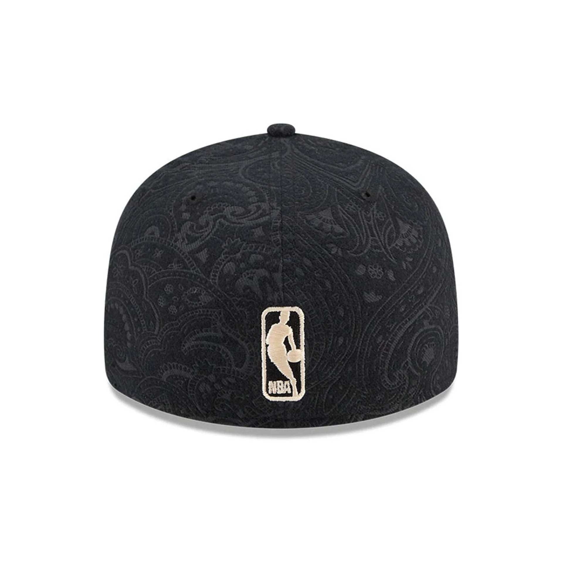 Golden State Warriors NBA Brushed Cotton Black 59FIFTY Fitted Cap - Image 7