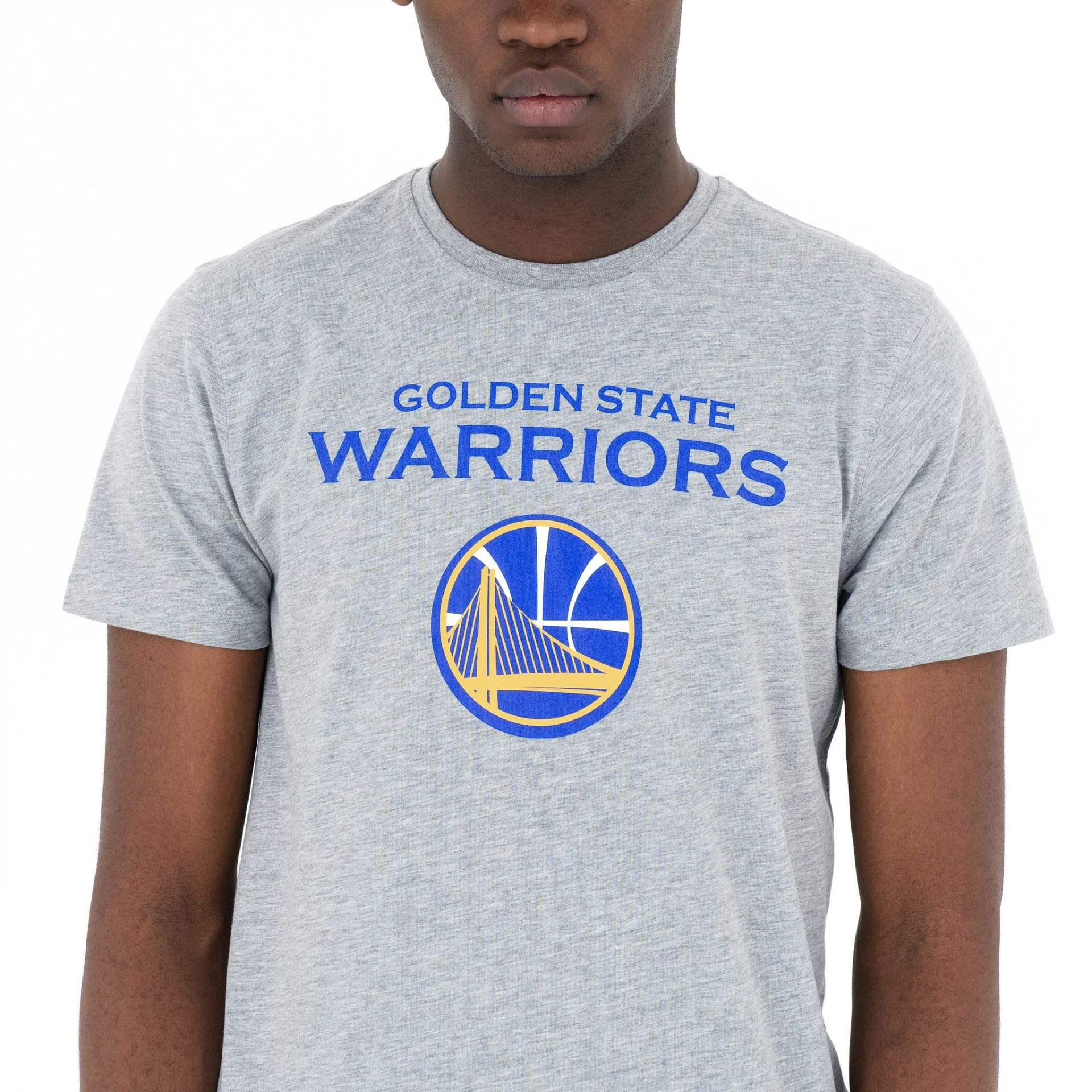 Golden State Warriors NBA Regular Grey T-Shirt - Image 2