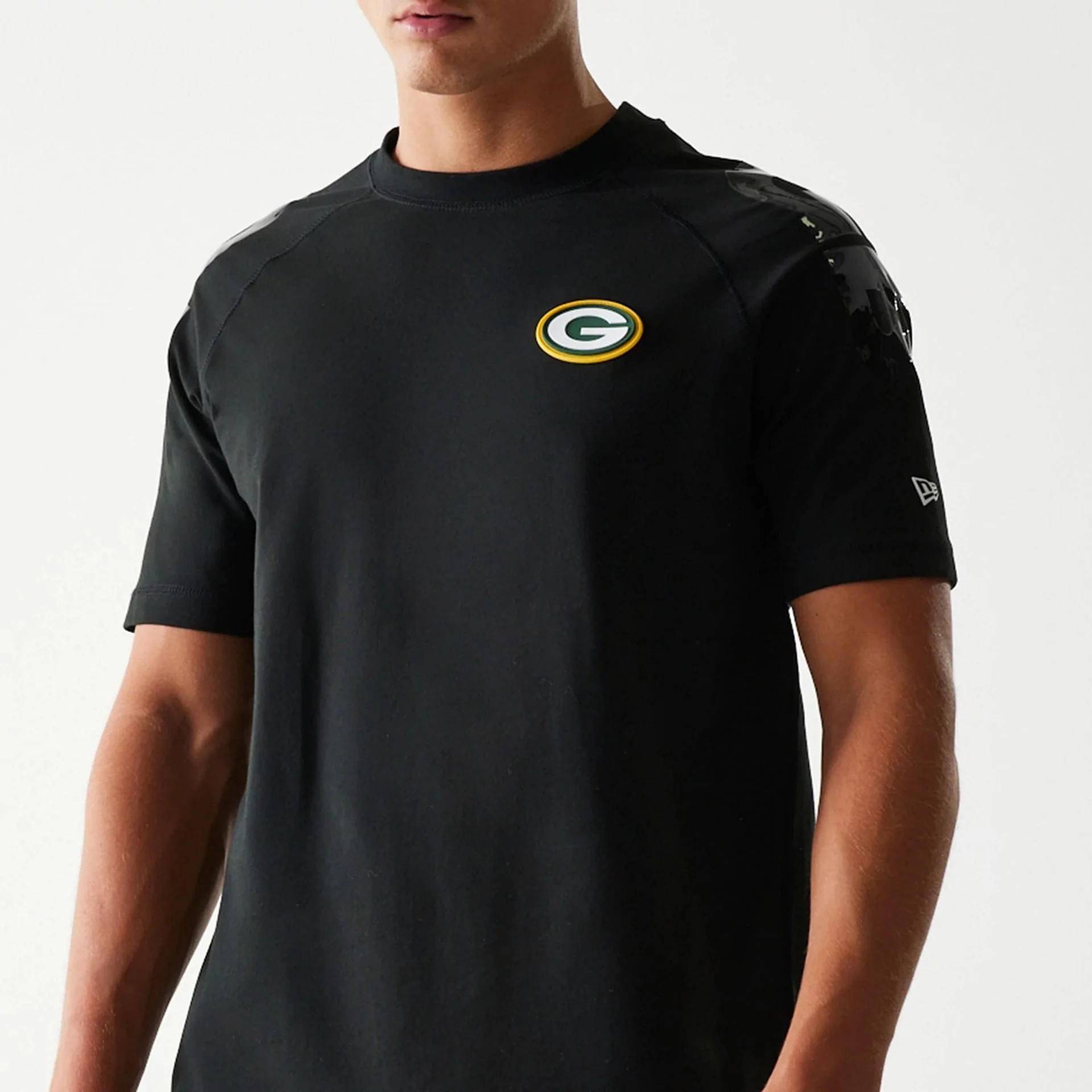 Green Bay Packers NFL 3RD Down Black T-Shirt - Image 6