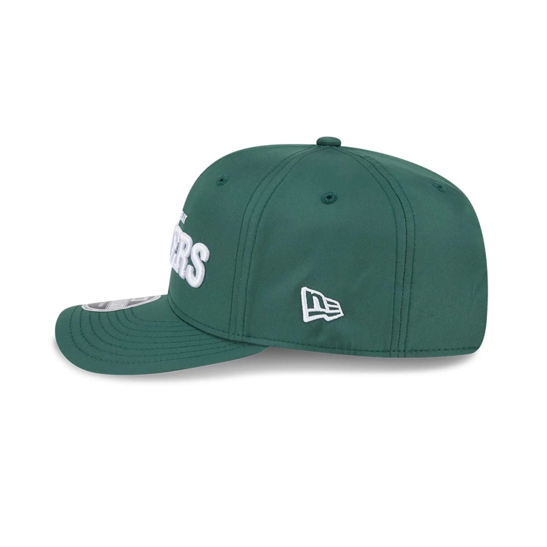 Green Bay Packers NFL Coach Dark Green 9SEVENTY Stretch Snap Adjustable Cap - Image 6