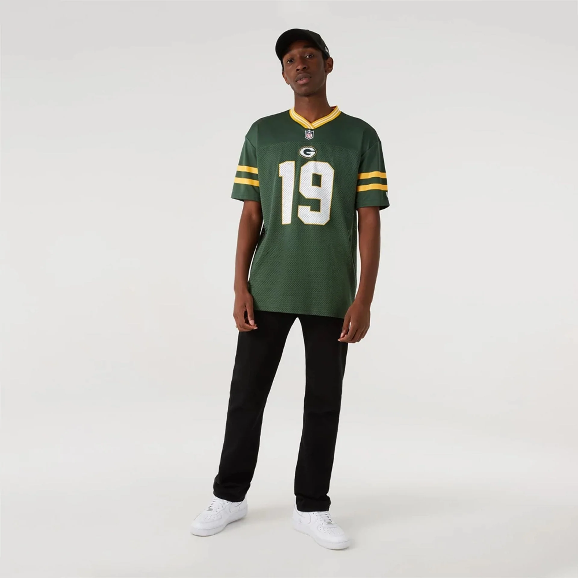 Green Bay Packers NFL Dark Green Mesh T-Shirt - Image 5