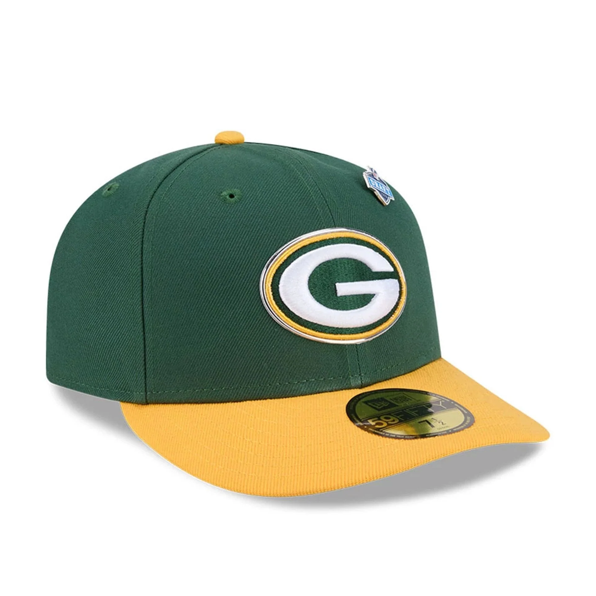 Green Bay Packers NFL Draft 2026 Dark Green 59FIFTY Fitted Cap - Image 4