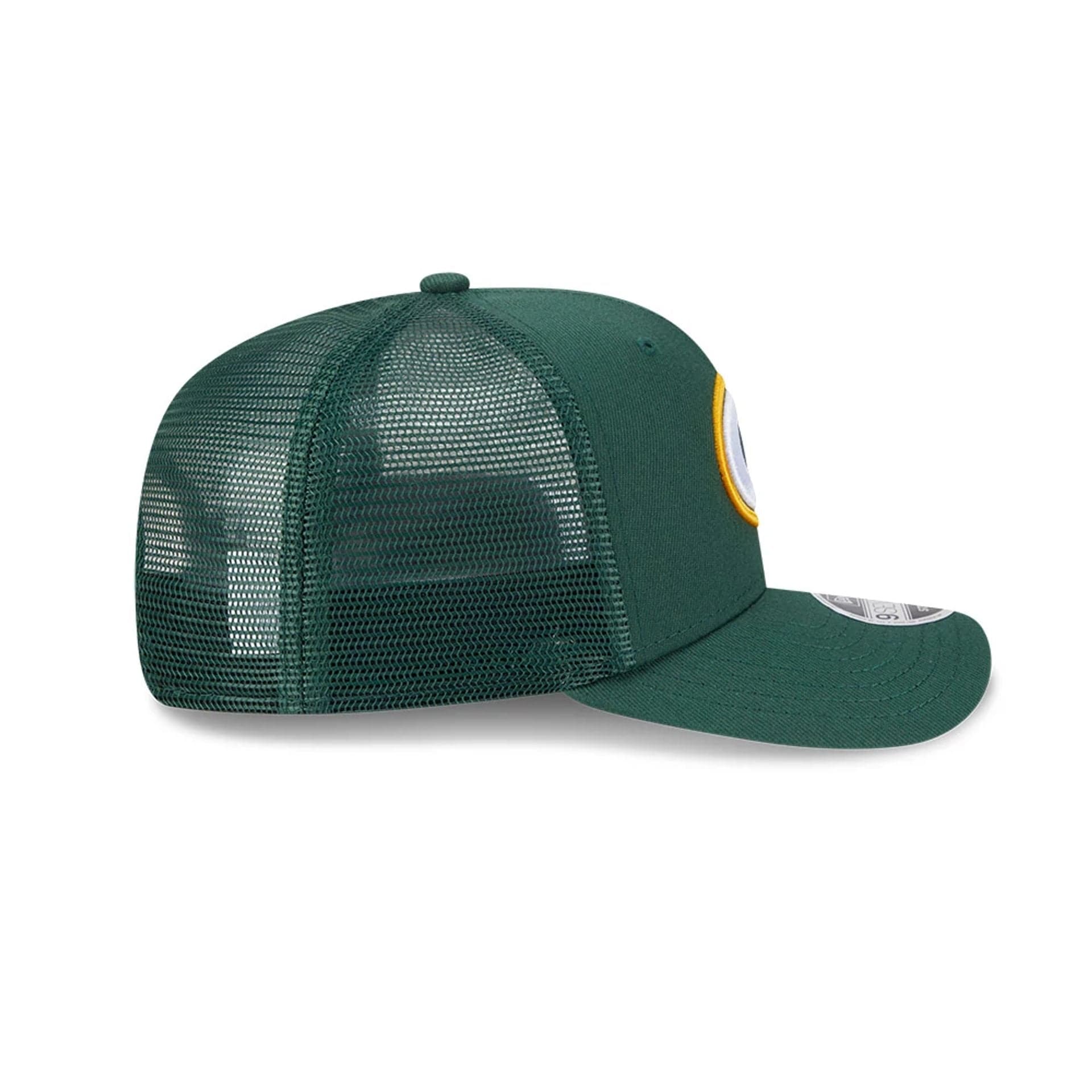 Green Bay Packers NFL Evergreen Dark Green 9SEVENTY Stretch Snap Cap - Image 6