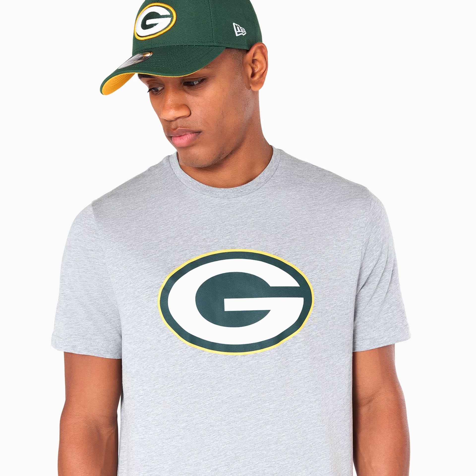 Green Bay Packers NFL Grey T-Shirt - Image 5