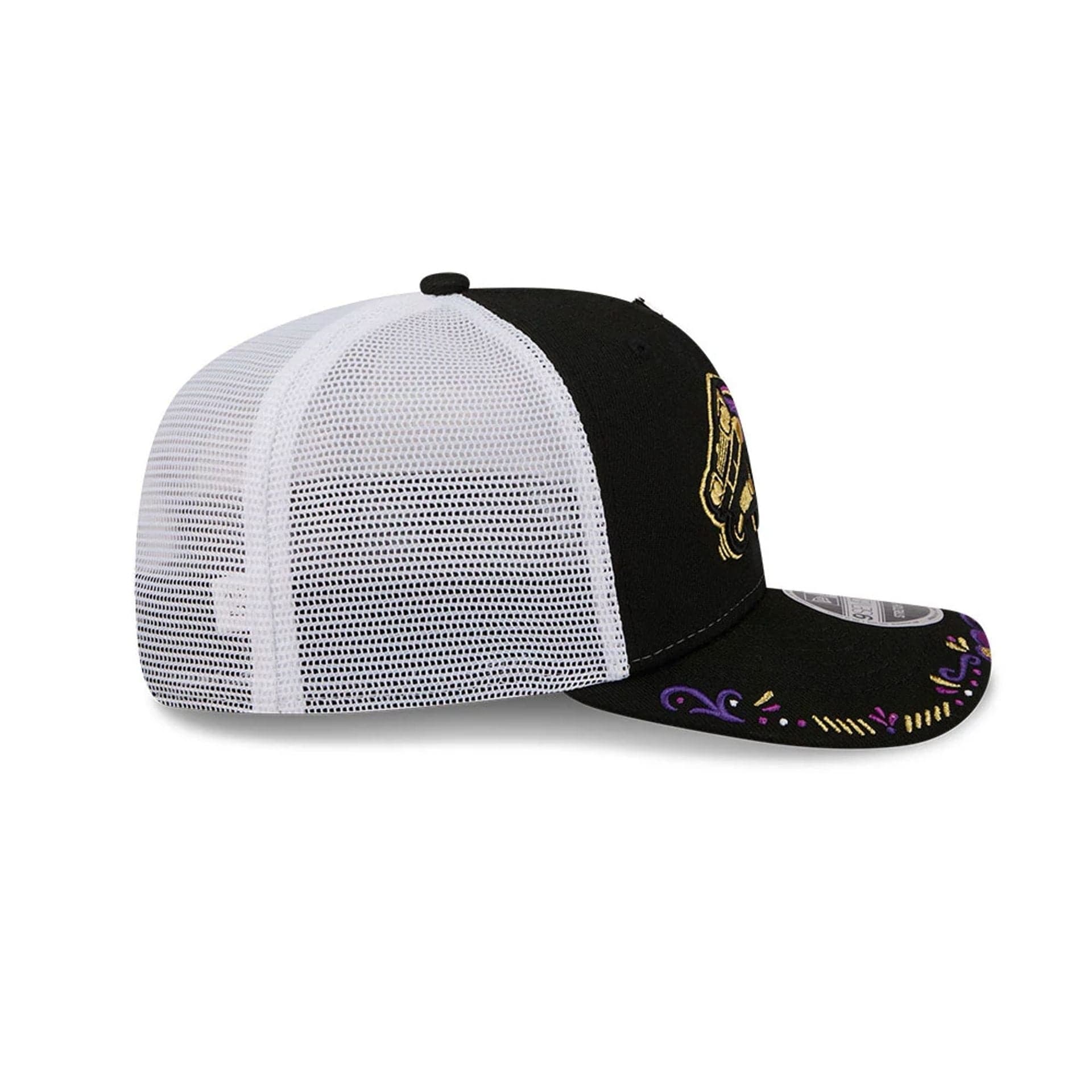 Grizzlies MiLB La Copa 2026 Black 9SEVENTY Stretch Snap Adjustable Cap - Image 5