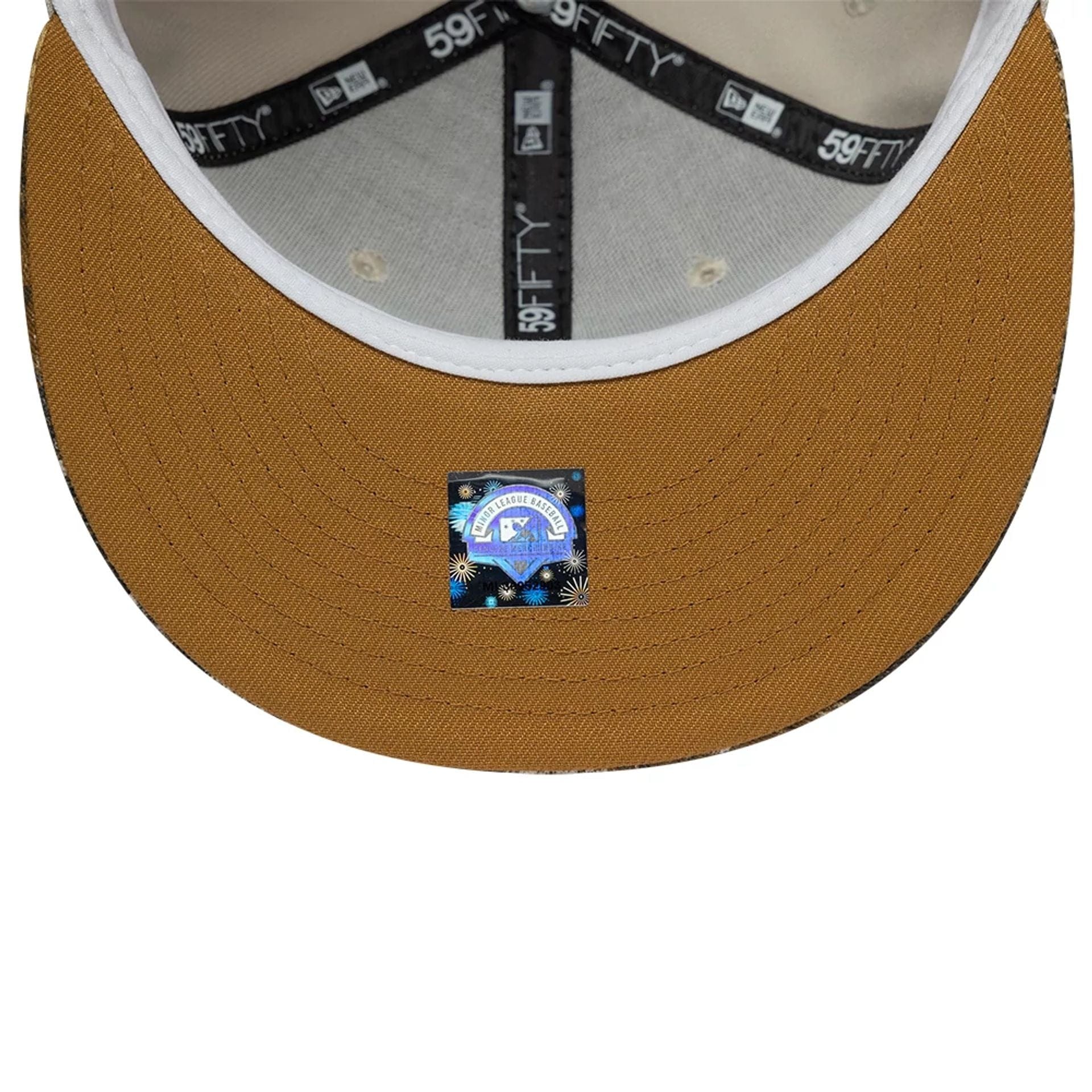 Gwinnett Stripers MiLB Hometown Beige 59FIFTY Fitted Cap - Image 2