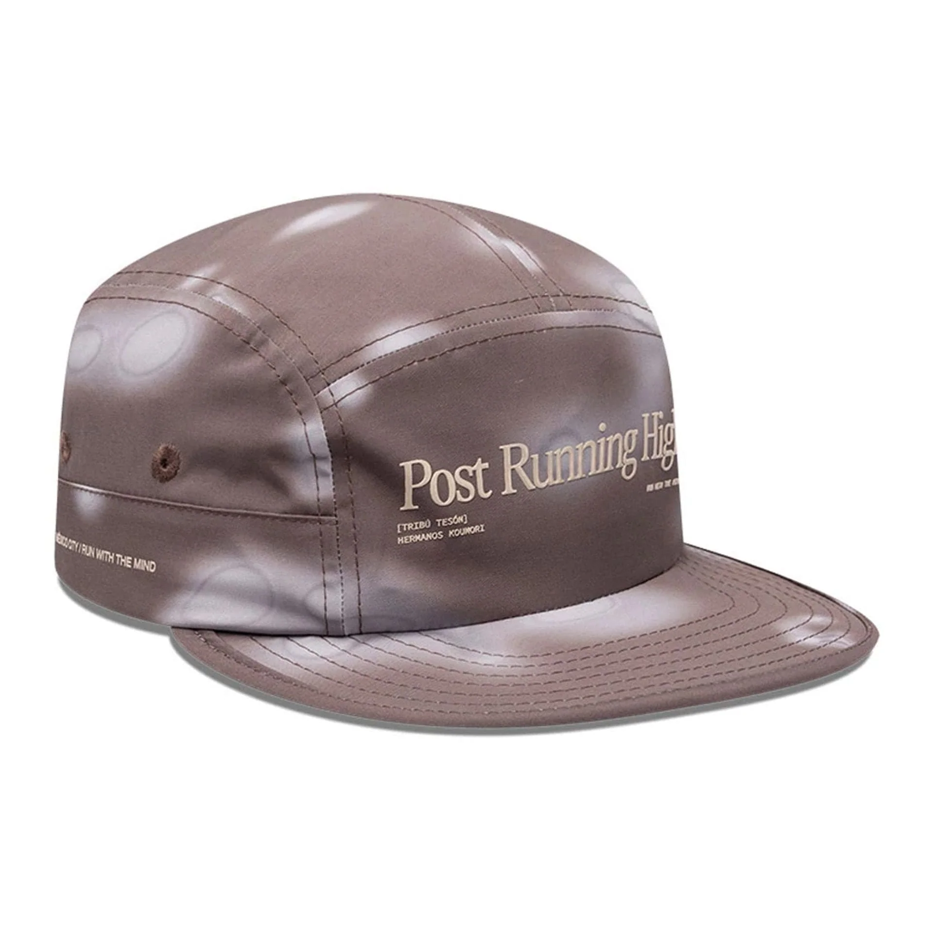 Hermanos Koumori x New Era Dark Brown Camper Cap - Image 3