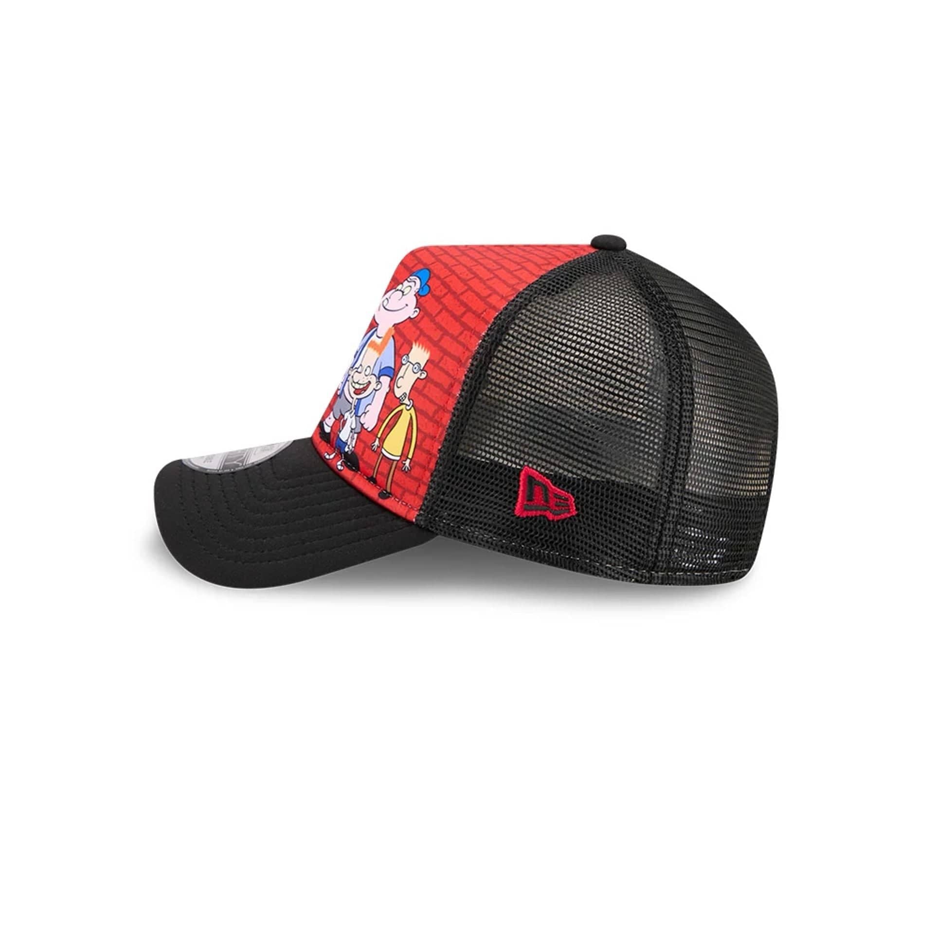 Hey Arnold Graphic Black 9FORTY A-Frame Trucker Adjustable Cap - Image 5
