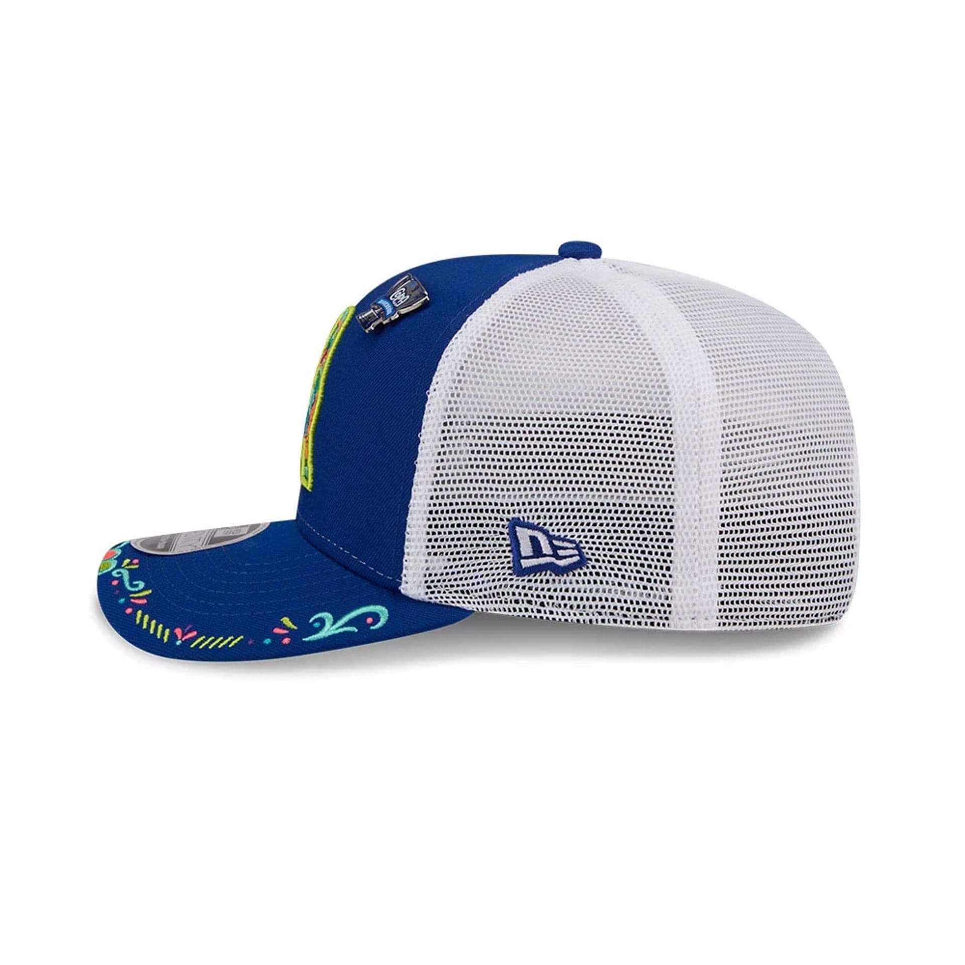 Hillsboro Hops MiLB La Copa 2026 Blue 9SEVENTY Stretch Snap Adjustable Cap - Image 5