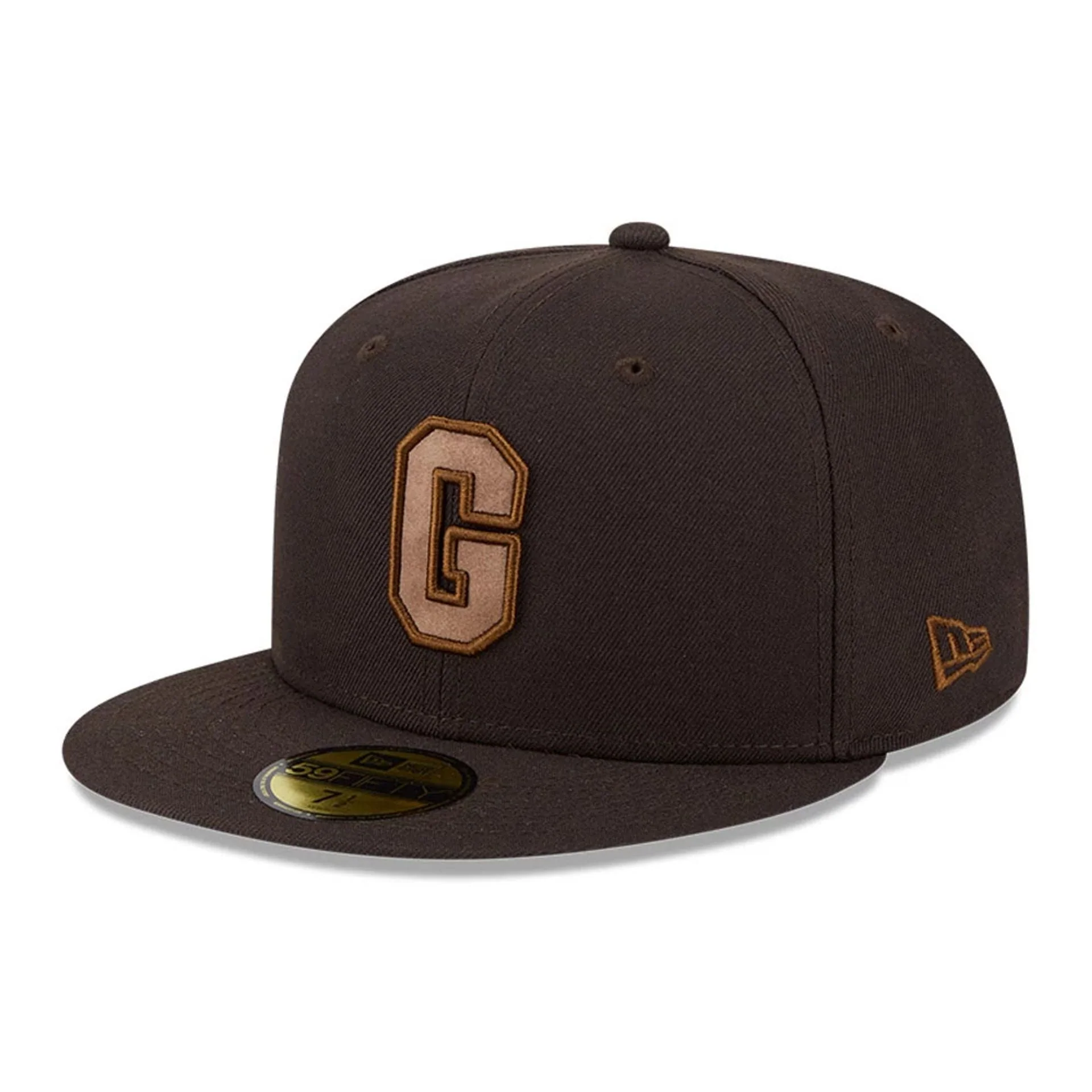 Homestead Grays MLB Negro League Dark Brown 59FIFTY Fitted Cap - Image 5