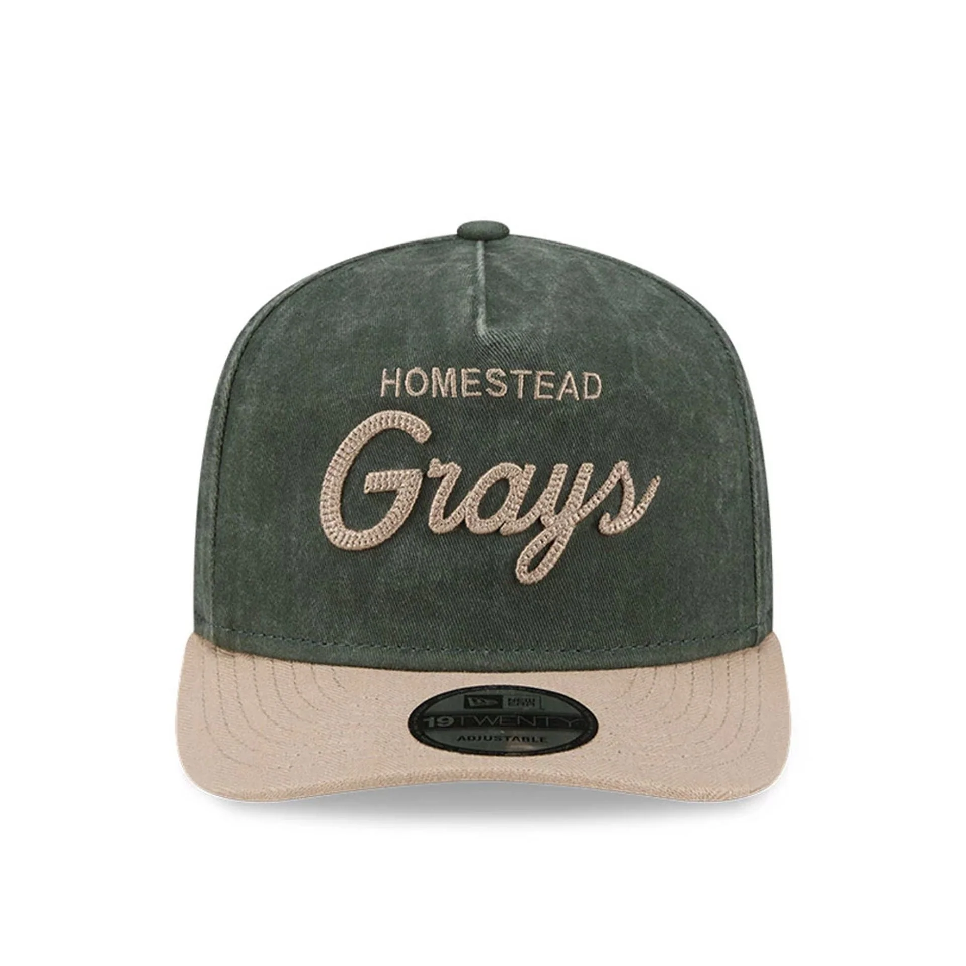 Homestead Grays MLB Negro League Dark Green 19TWENTY Adjustable Cap - Image 3