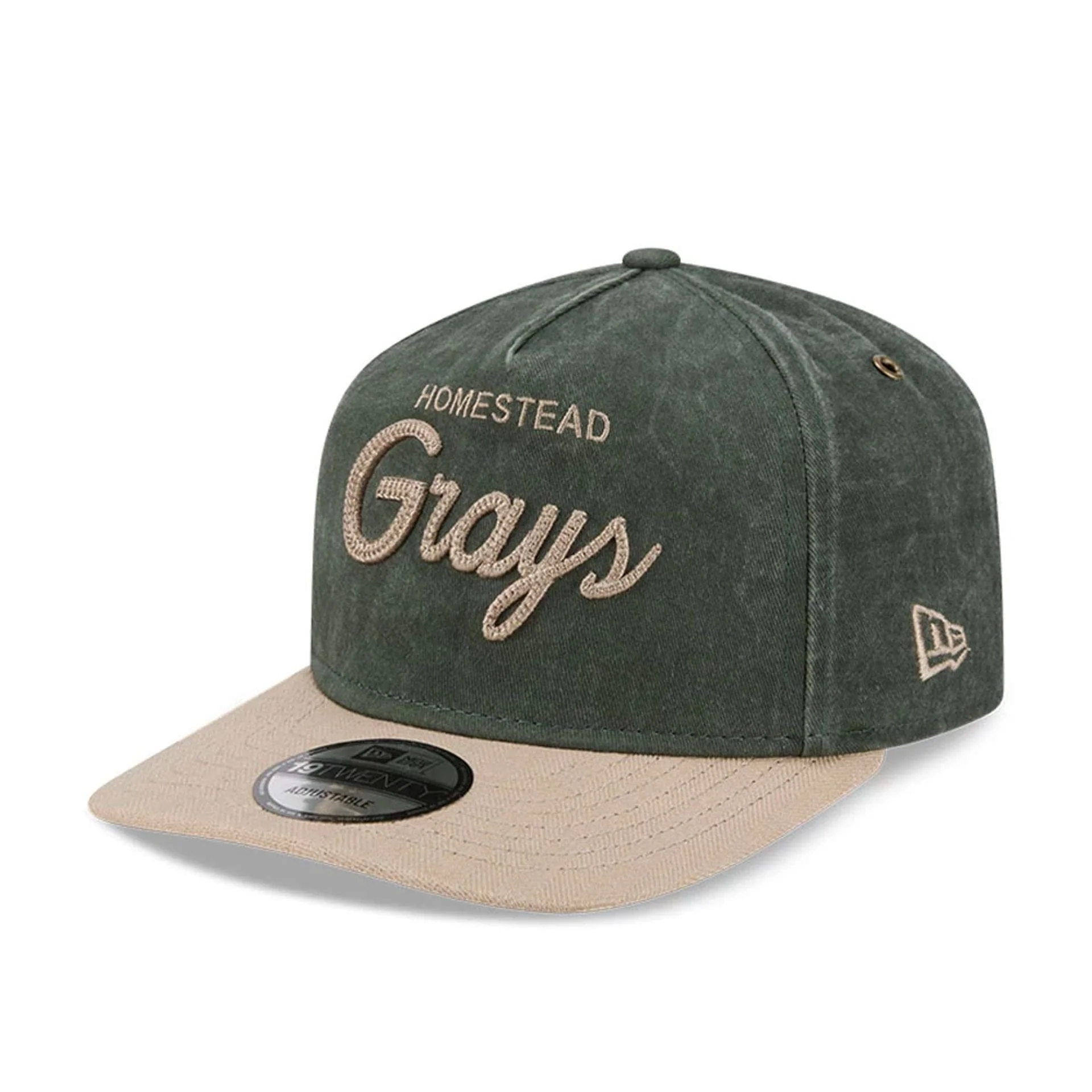 Homestead Grays MLB Negro League Dark Green 19TWENTY Adjustable Cap - Image 4