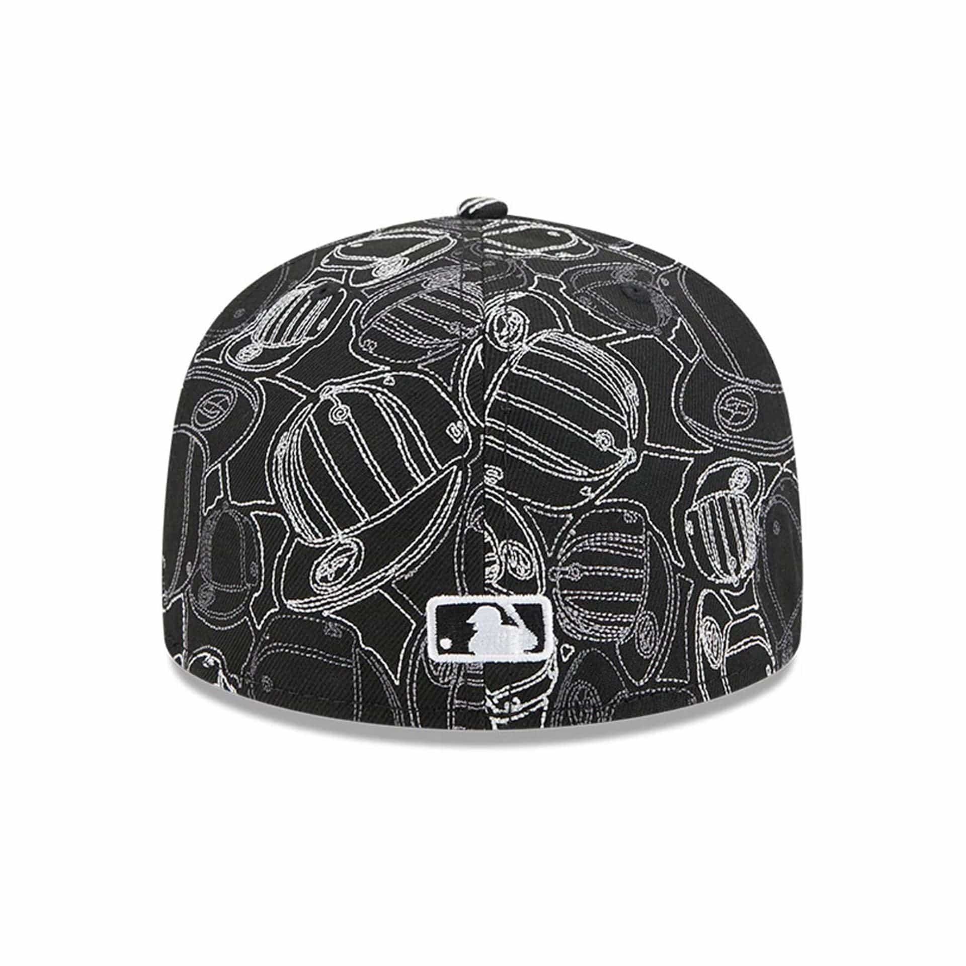 Houston Astros MLB Cap Scramble Black 59FIFTY Fitted Cap - Image 5