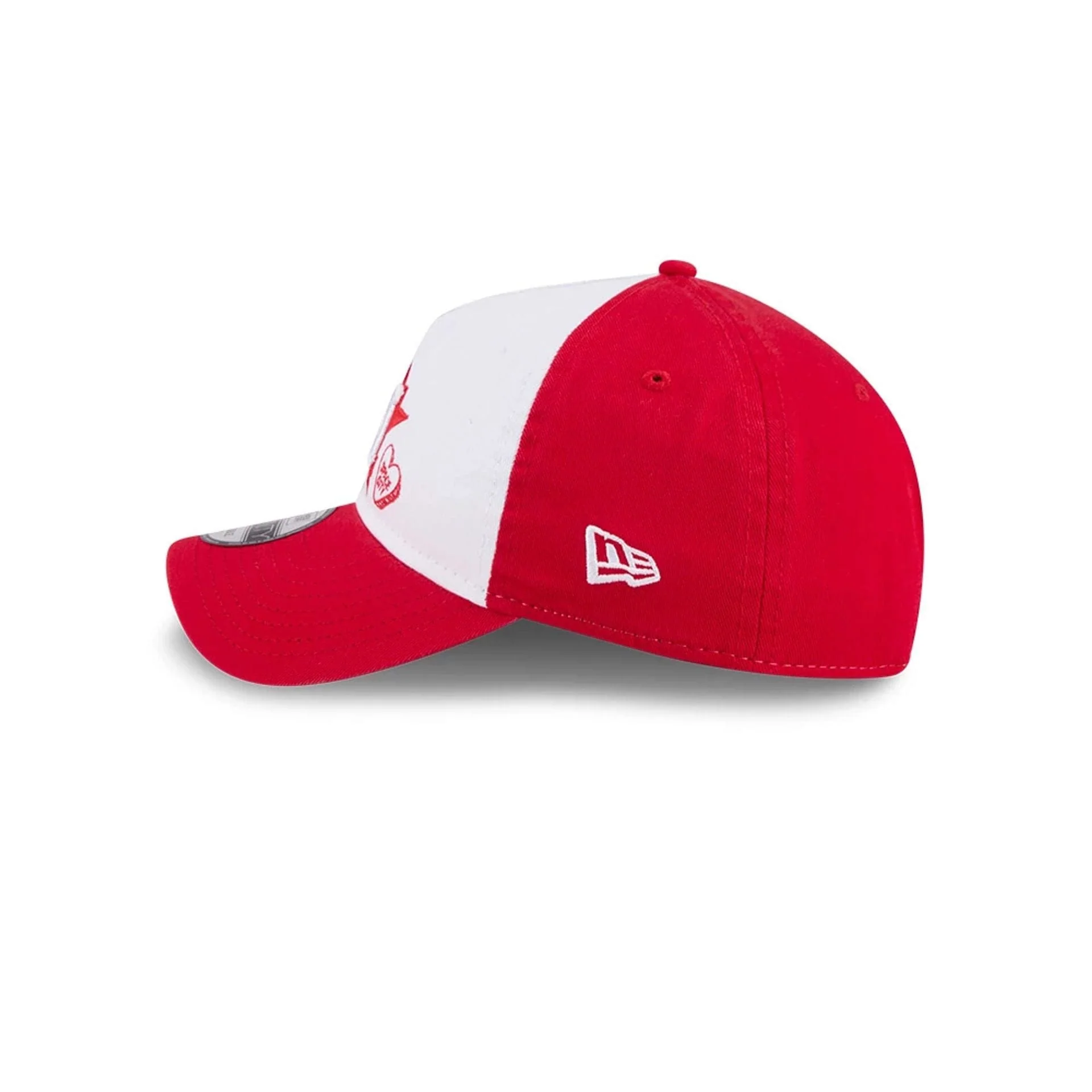 Houston Astros MLB Conversation Hearts Red 9TWENTY A-Frame Adjustable Cap - Image 6
