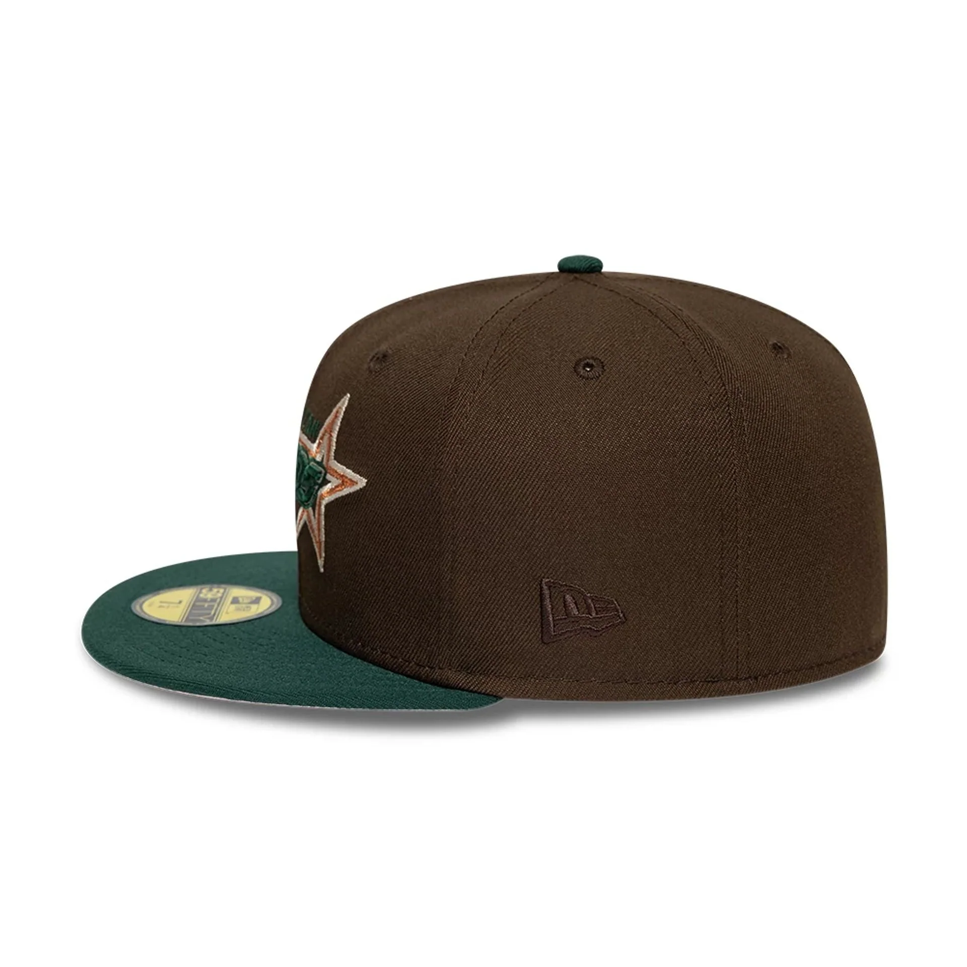 Houston Astros MLB Cooperstown Dark Brown 59FIFTY Fitted Cap - Image 7