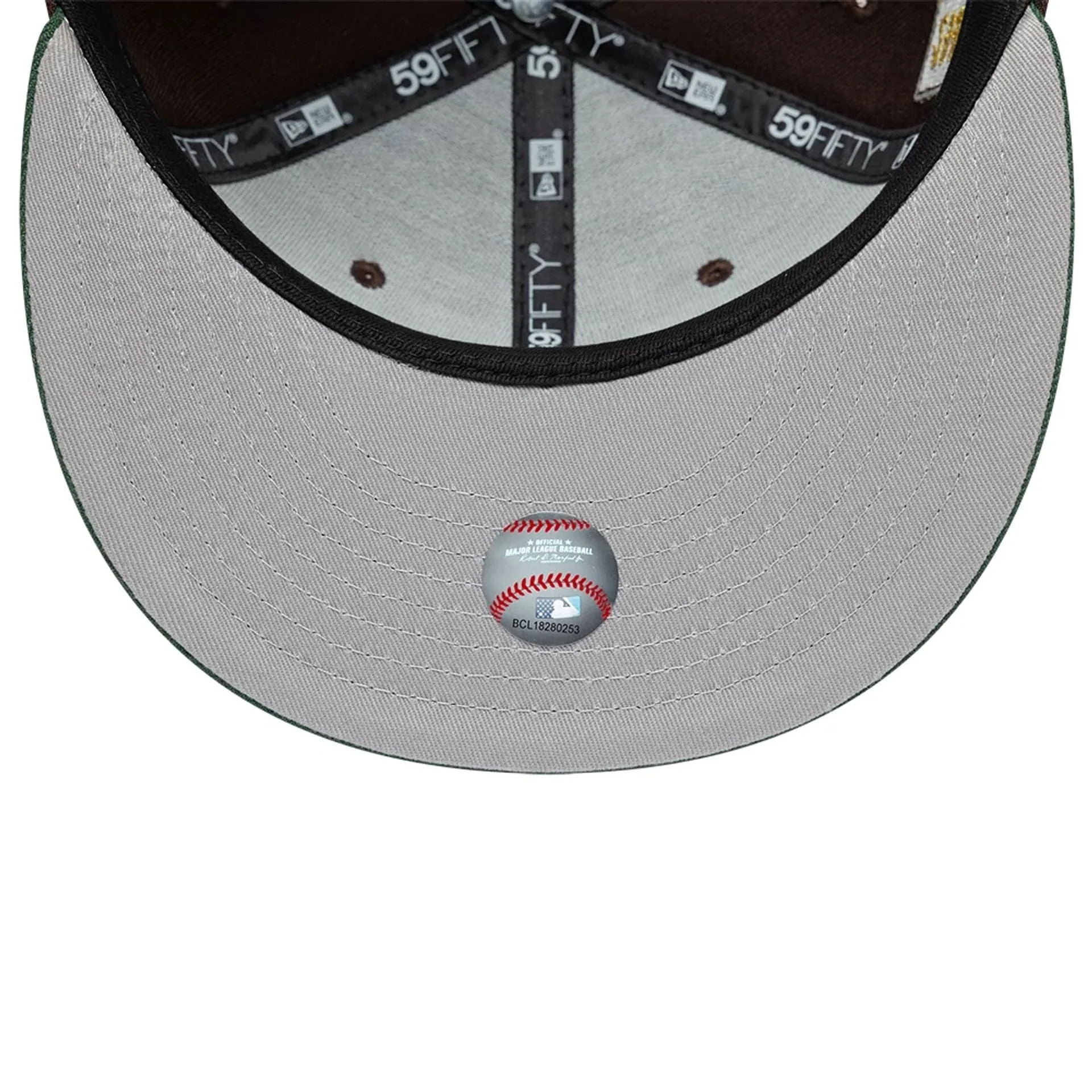 Houston Astros MLB Cooperstown Dark Brown 59FIFTY Fitted Cap - Image 2