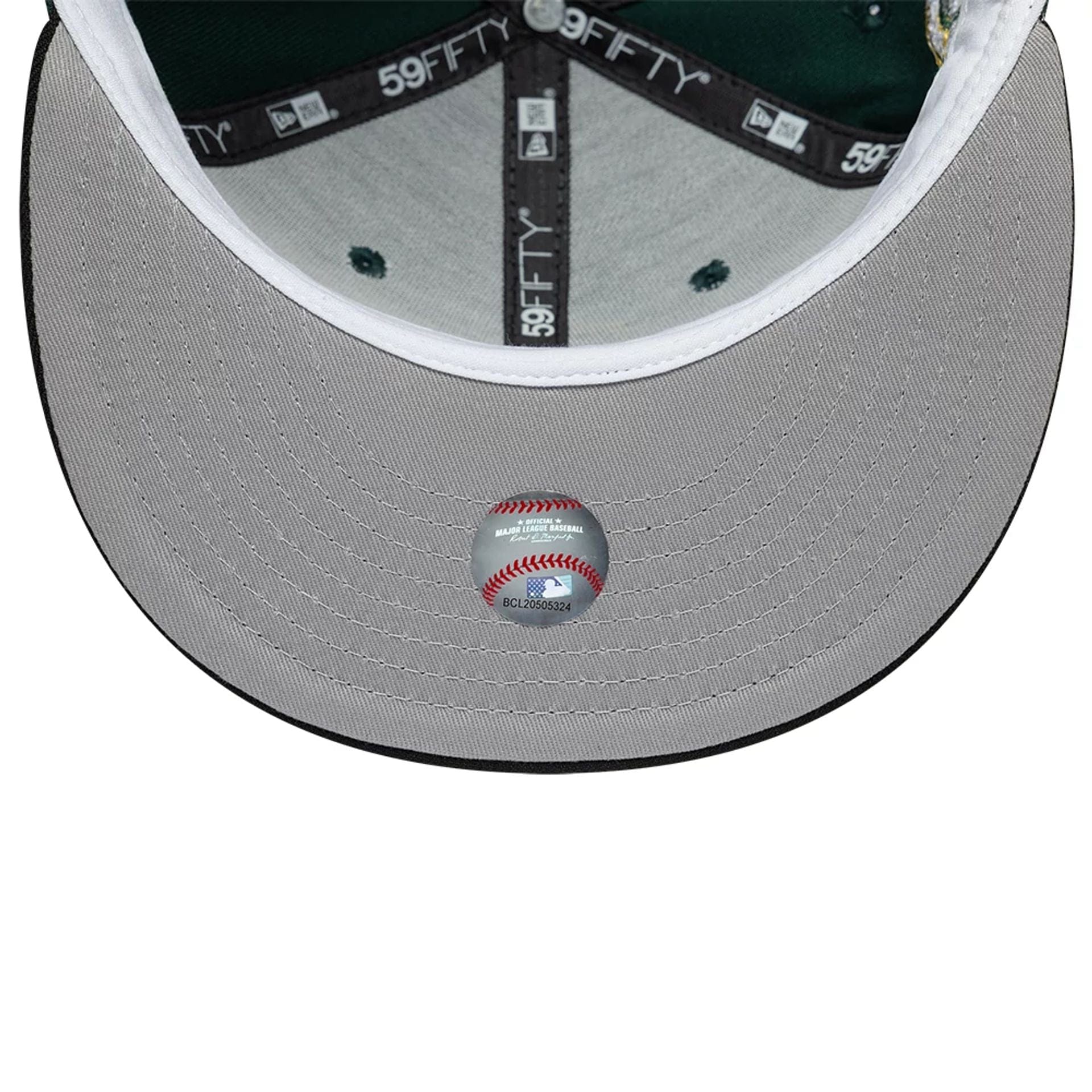 Houston Astros MLB Cooperstown Dark Green 59FIFTY Fitted Cap - Image 2