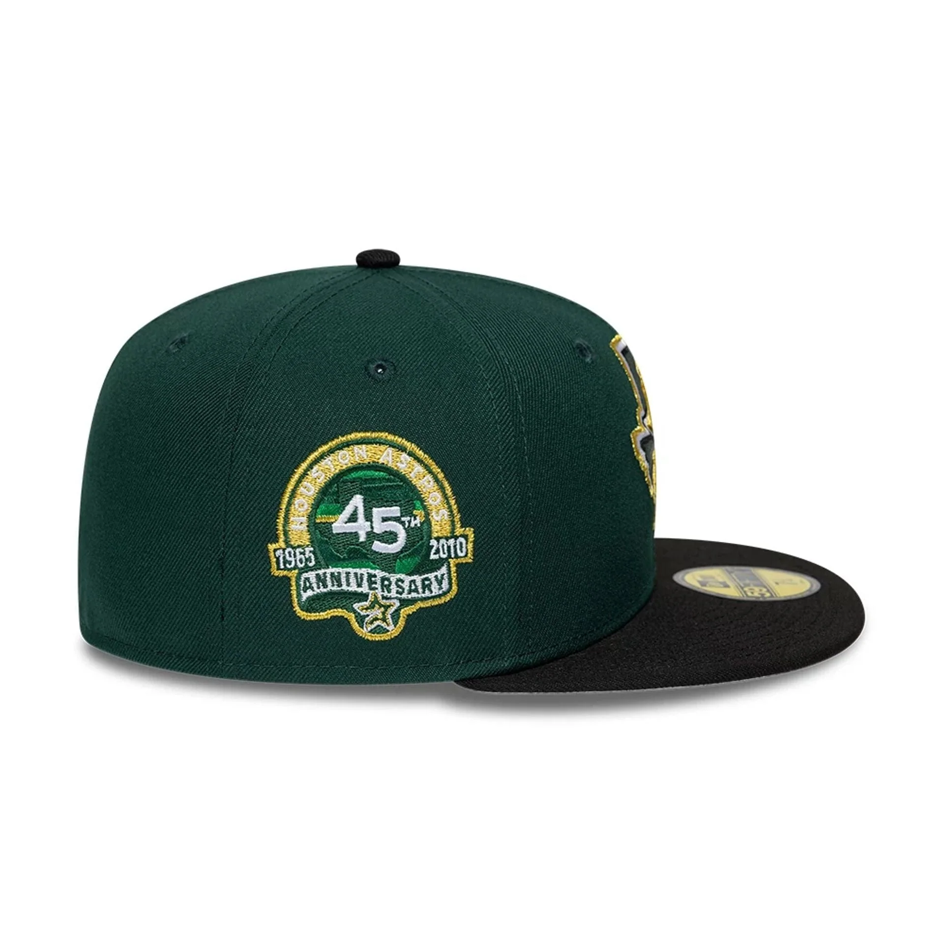 Houston Astros MLB Cooperstown Dark Green 59FIFTY Fitted Cap - Image 6