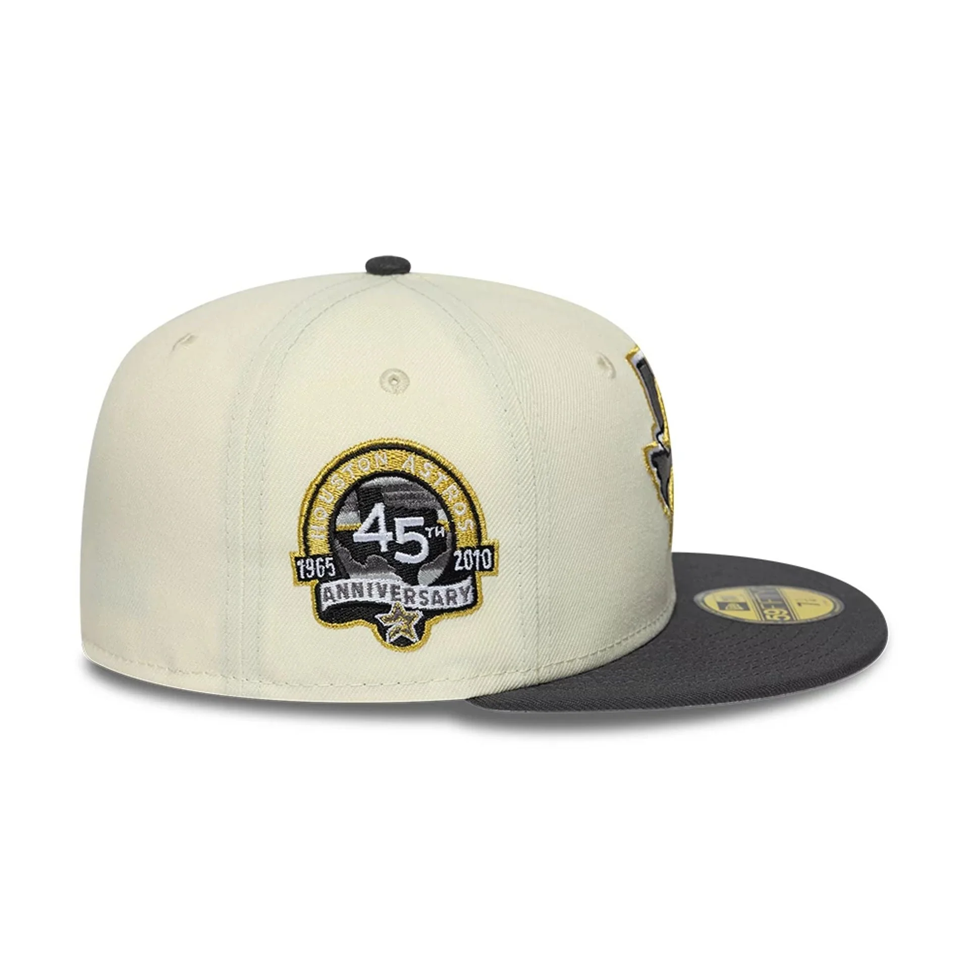 Houston Astros MLB Cooperstown White 59FIFTY Fitted Cap - Image 6