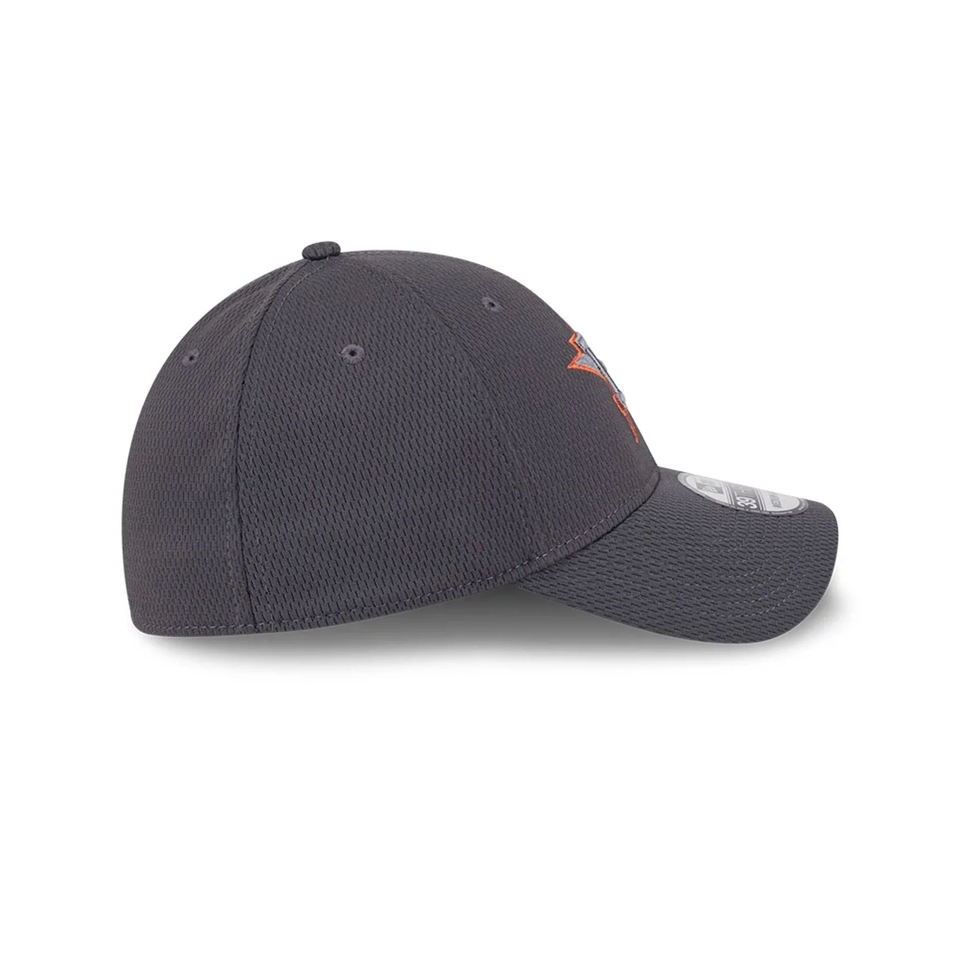 Houston Astros MLB Evergreen Dark Grey 39THIRTY Stretch Fit Cap - Image 6