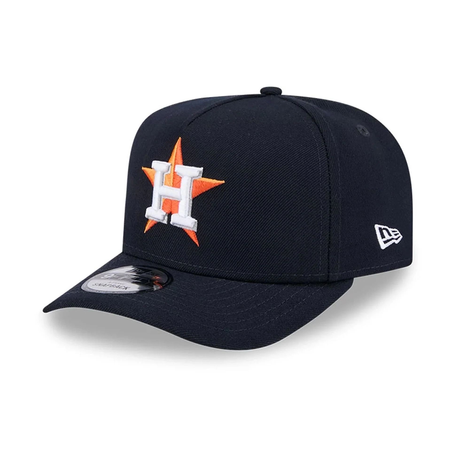 Houston Astros MLB Evergreen Navy 9FIFTY A-Frame Snapback Adjustable Cap - Image 4