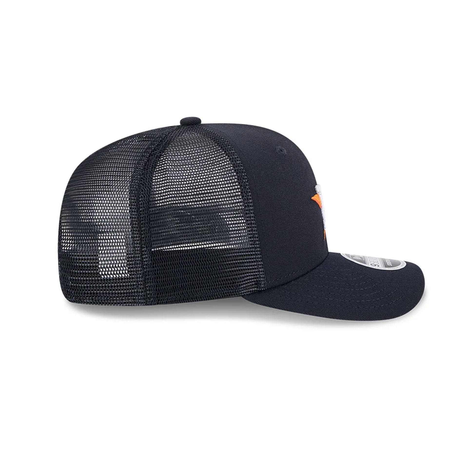 Houston Astros MLB Evergreen Navy 9SEVENTY Stretch Snap Adjustable Cap - Image 6
