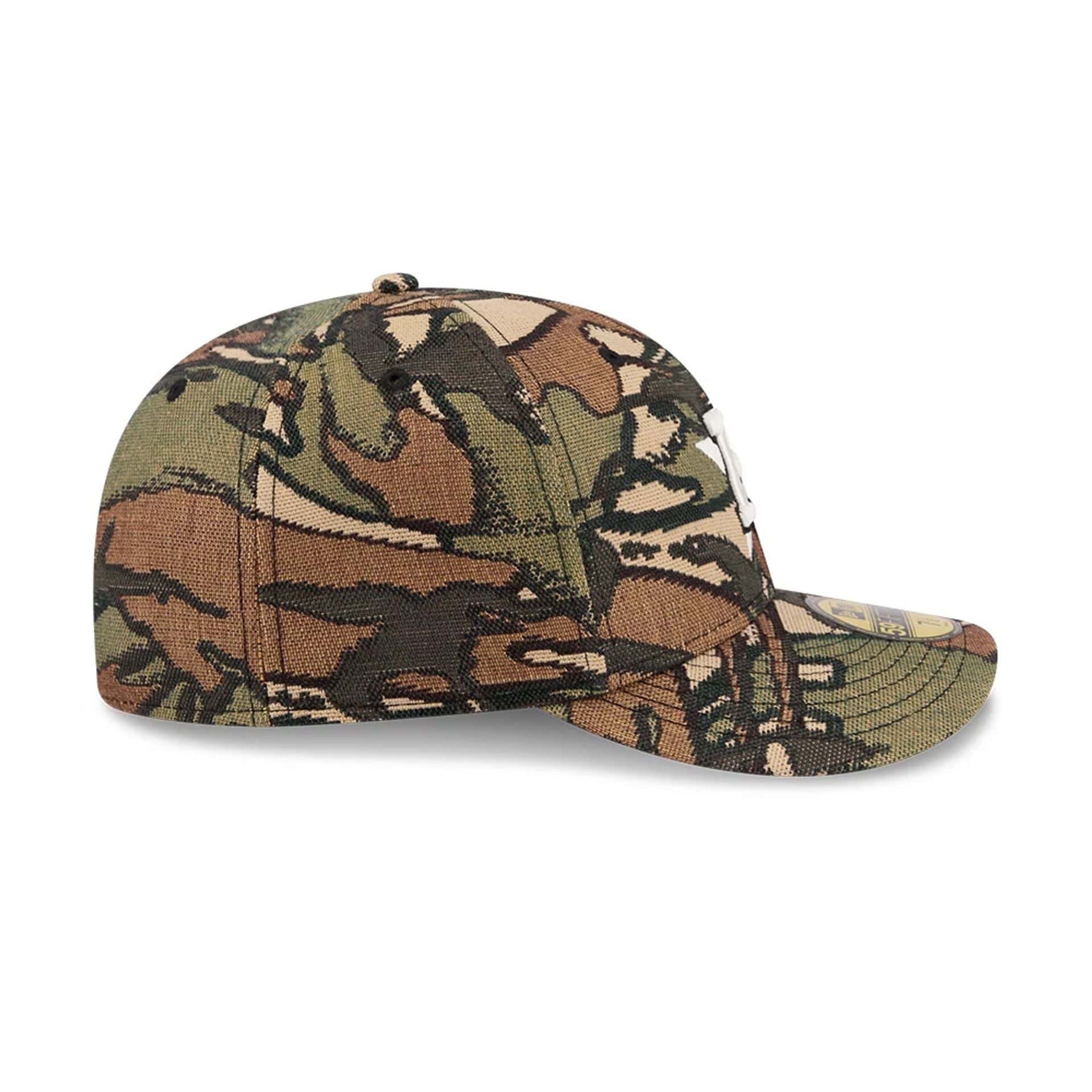 Houston Astros MLB Jacquard Camo 59FIFTY Fitted Cap - Image 6