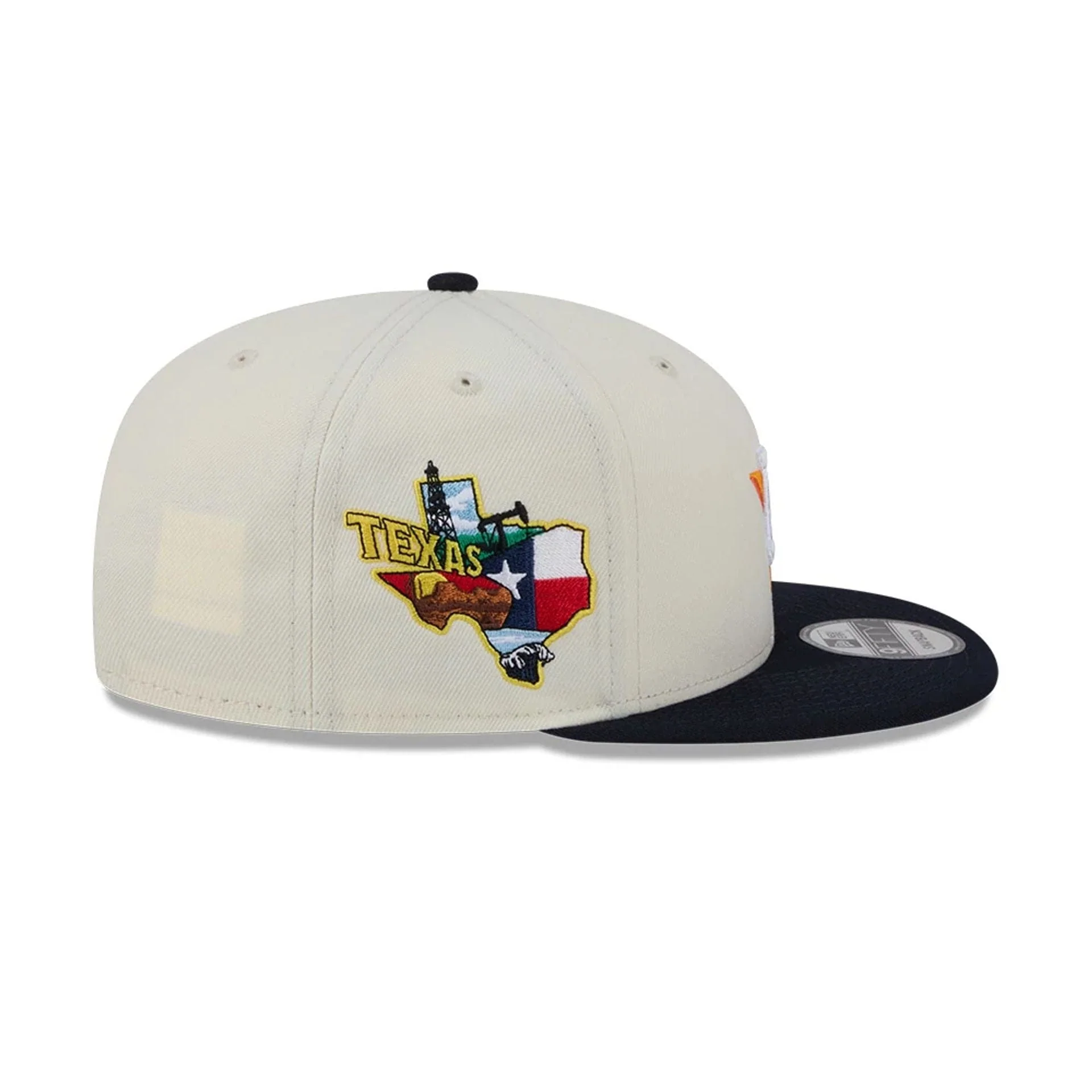 Houston Astros MLB Localized White 9FIFTY Snapback Adjustable Cap - Image 5