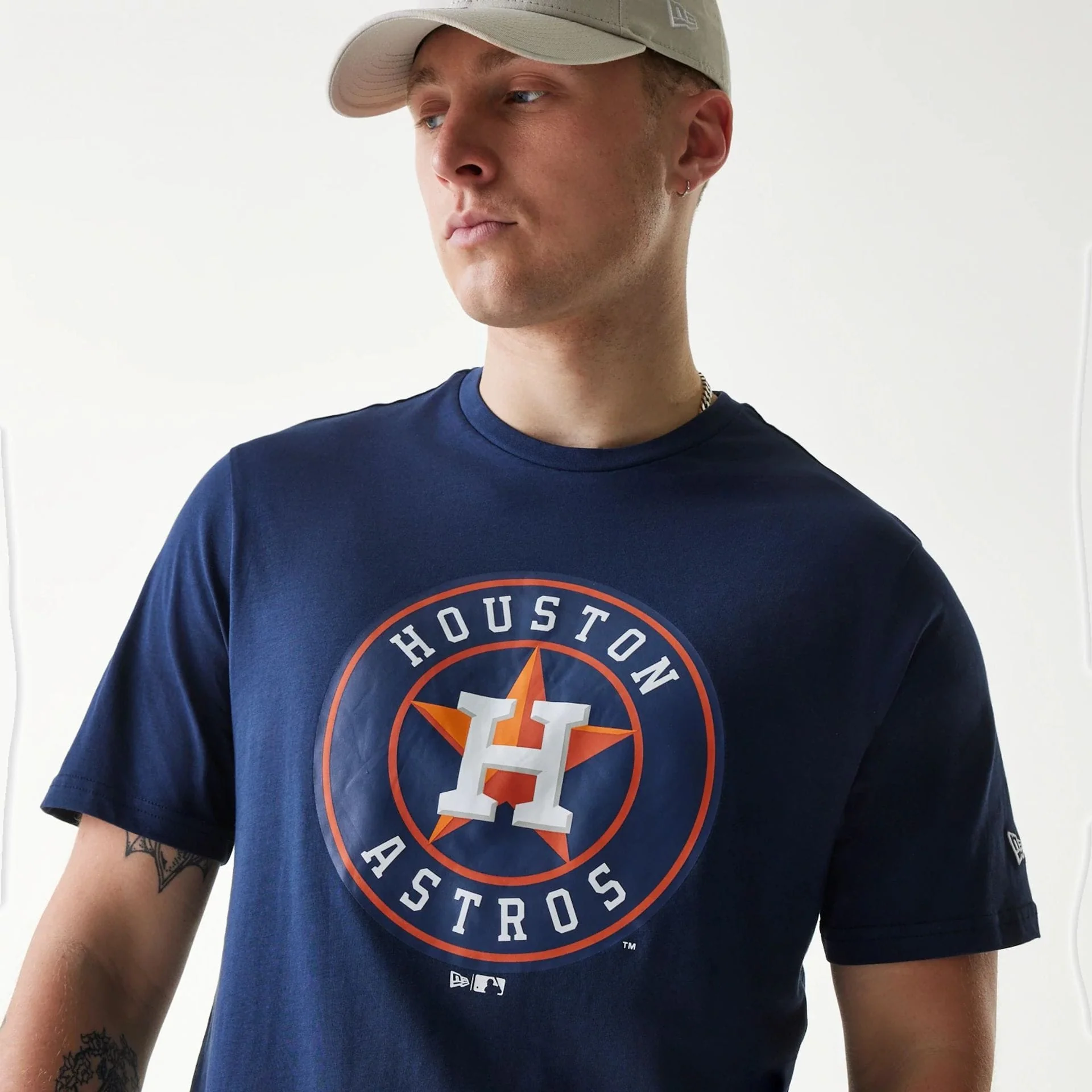 Houston Astros MLB Regular Dark Blue T-Shirt - Image 2