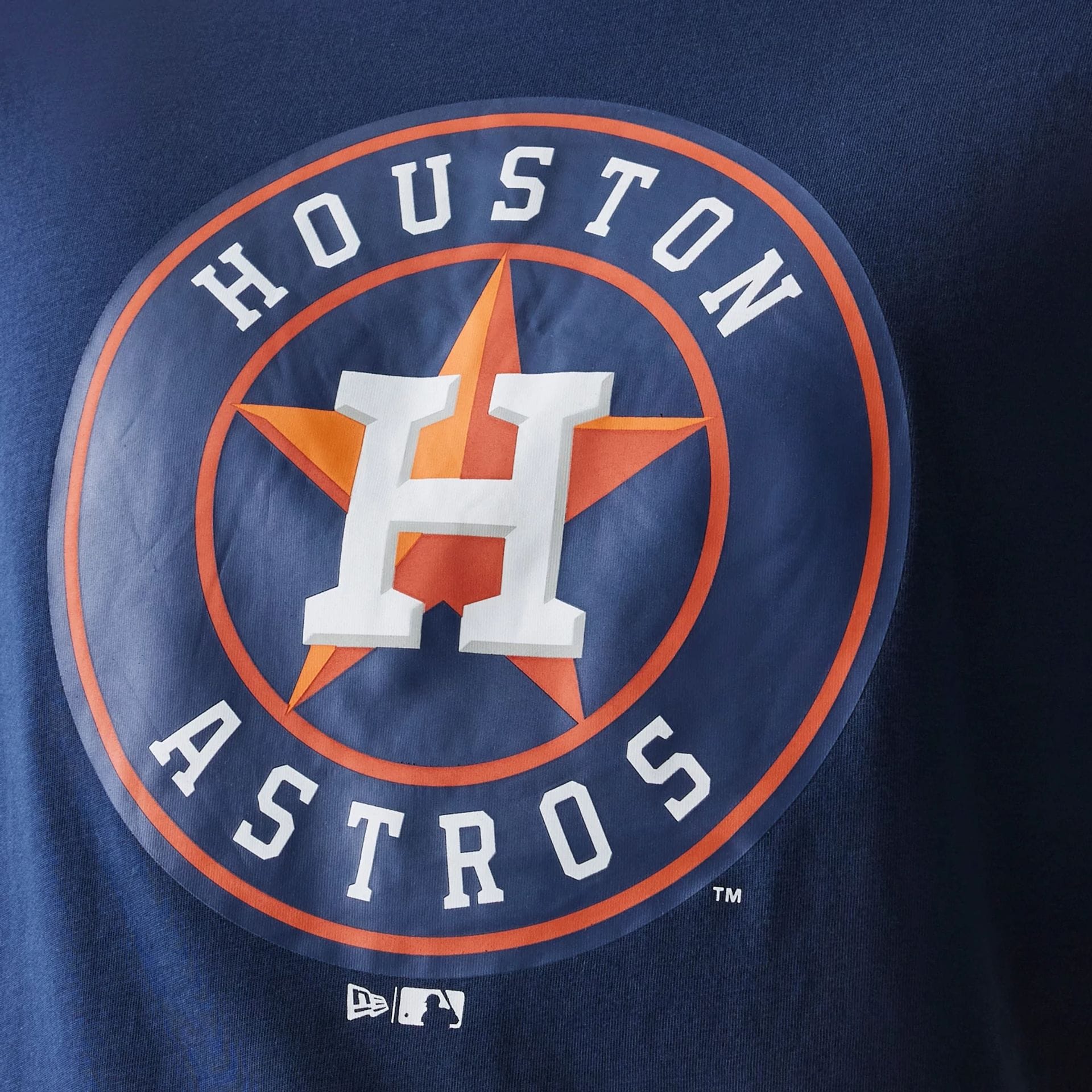 Houston Astros MLB Regular Dark Blue T-Shirt - Image 3