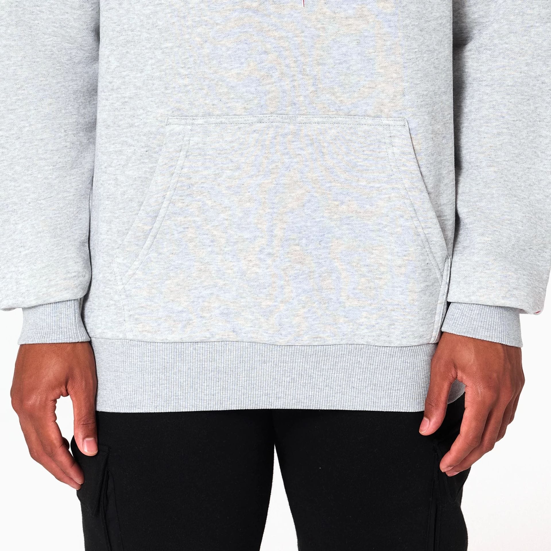 Houston Rockets NBA Grey Pullover Hoodie - Image 3
