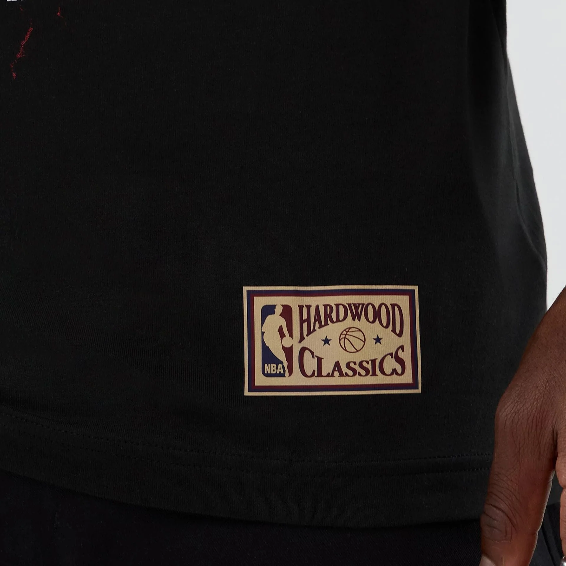 Houston Rockets NBA Hardwood Classic Black T-Shirt - Image 6