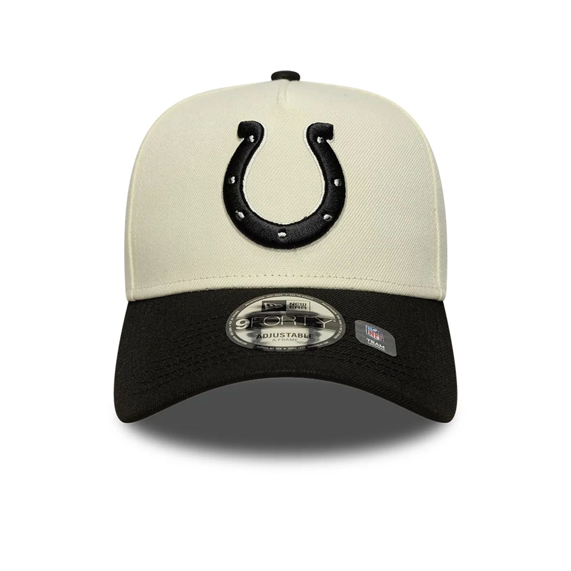 Indianapolis Colts NFL White 9FORTY A-Frame Adjustable Cap - Image 3