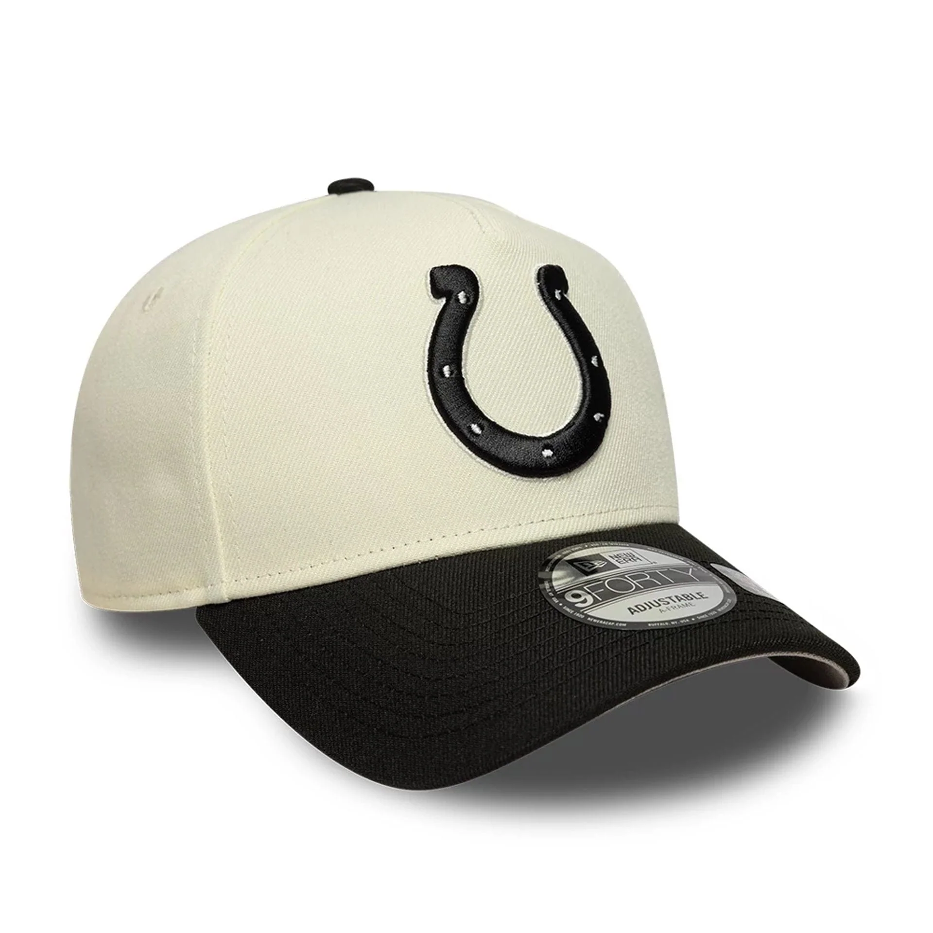 Indianapolis Colts NFL White 9FORTY A-Frame Adjustable Cap - Image 4