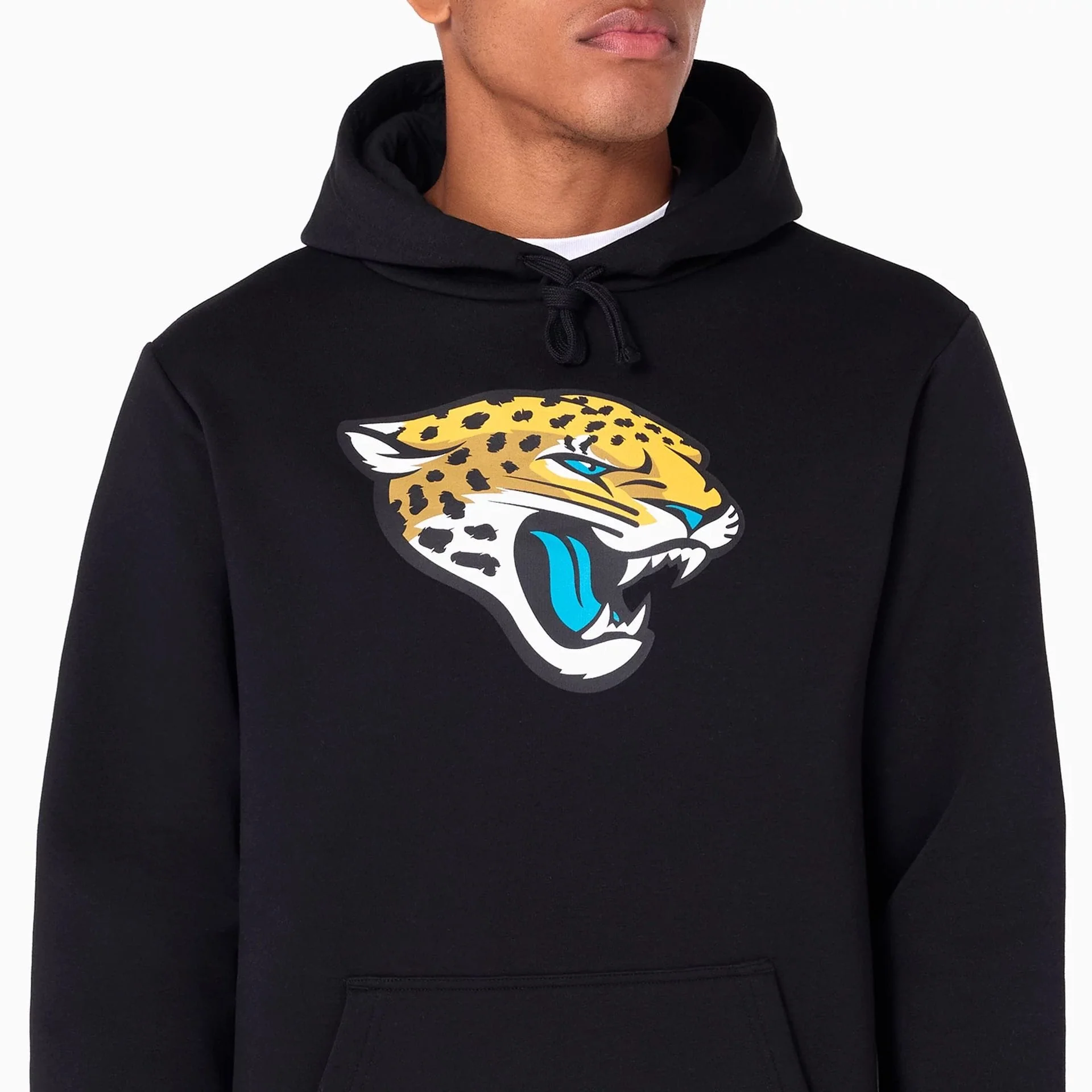 Jacksonville Jaguars NFL Black Pullover Hoodie - Image 2