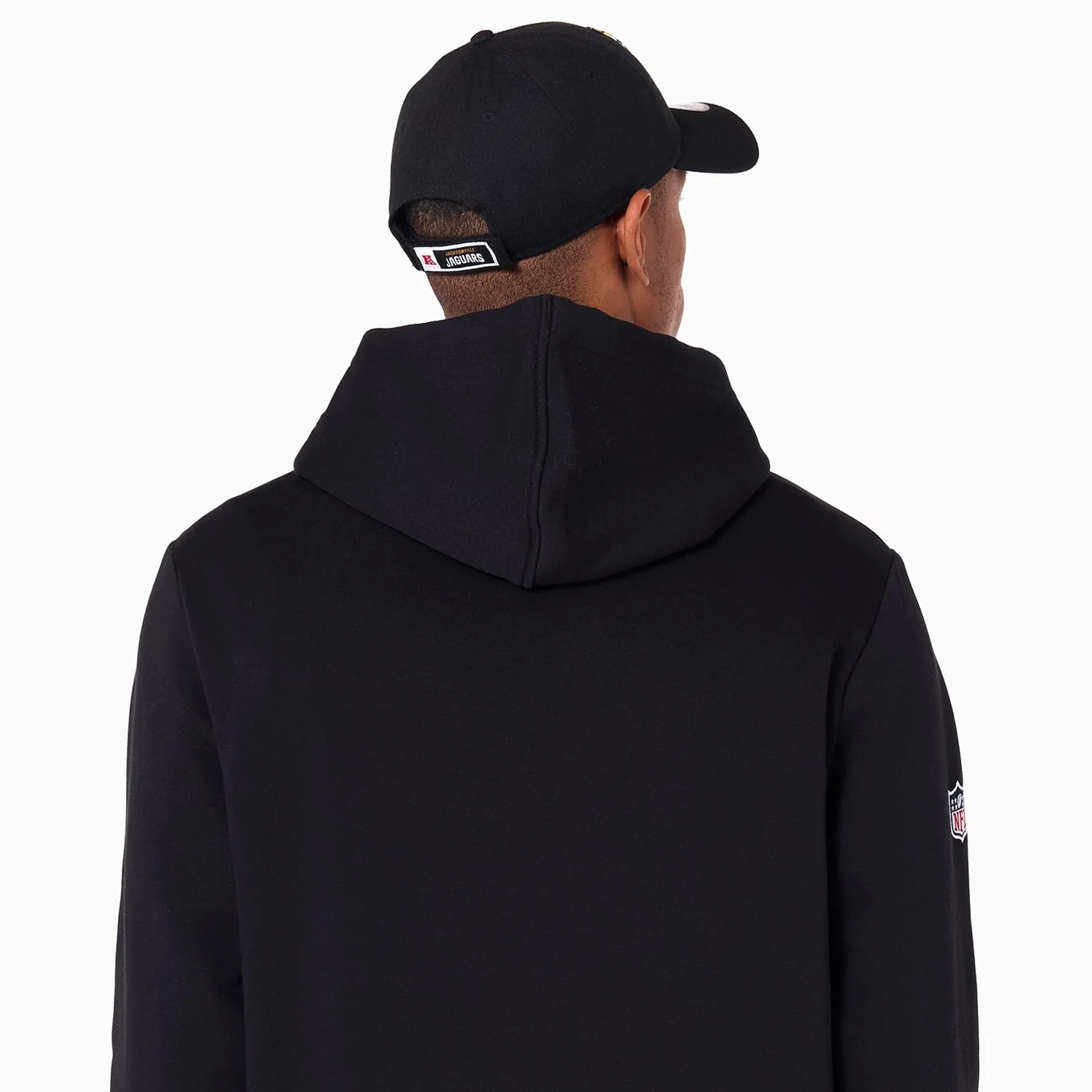 Jacksonville Jaguars NFL Black Pullover Hoodie - Image 6