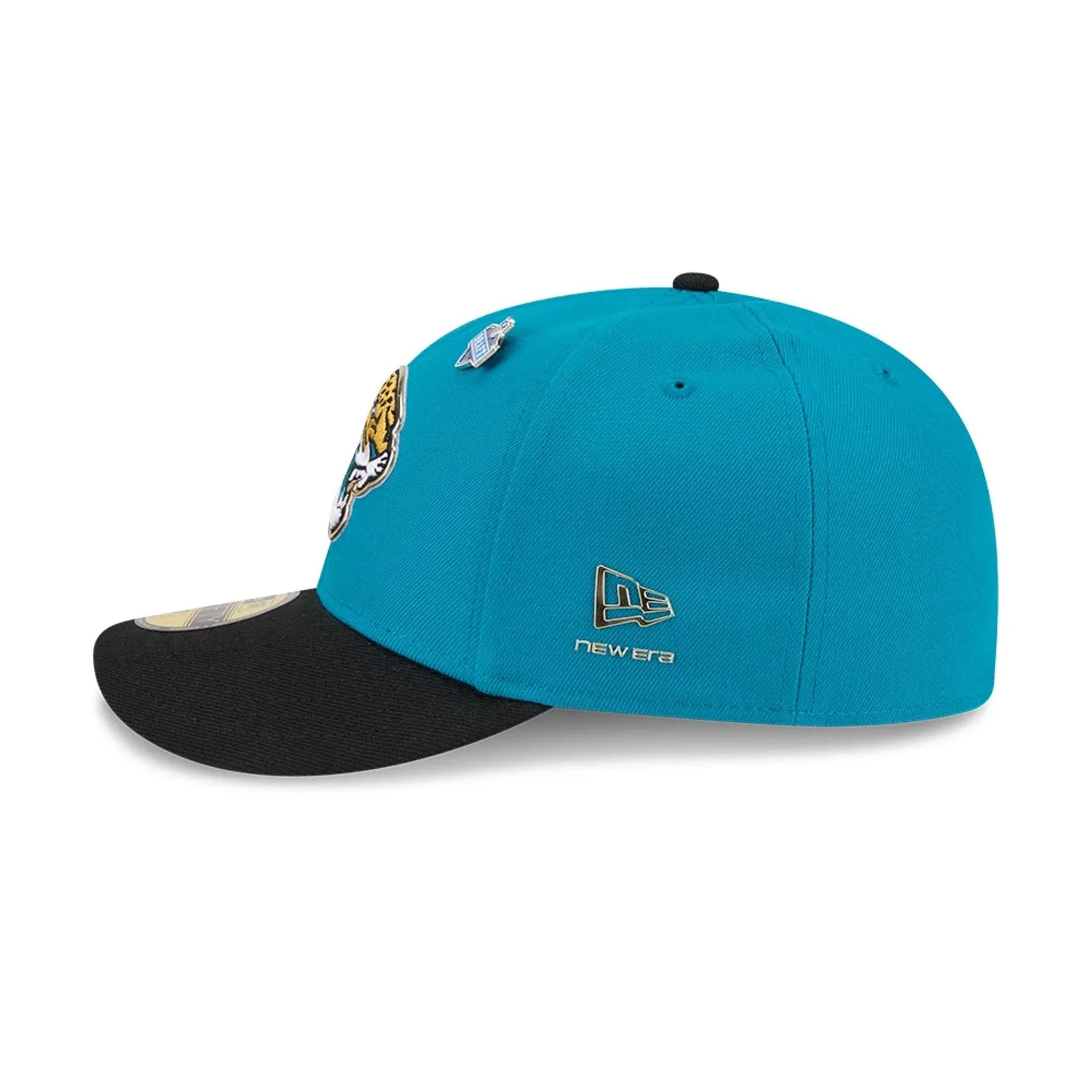 Jacksonville Jaguars NFL Draft 2026 Turquoise 59FIFTY Fitted Cap - Image 6
