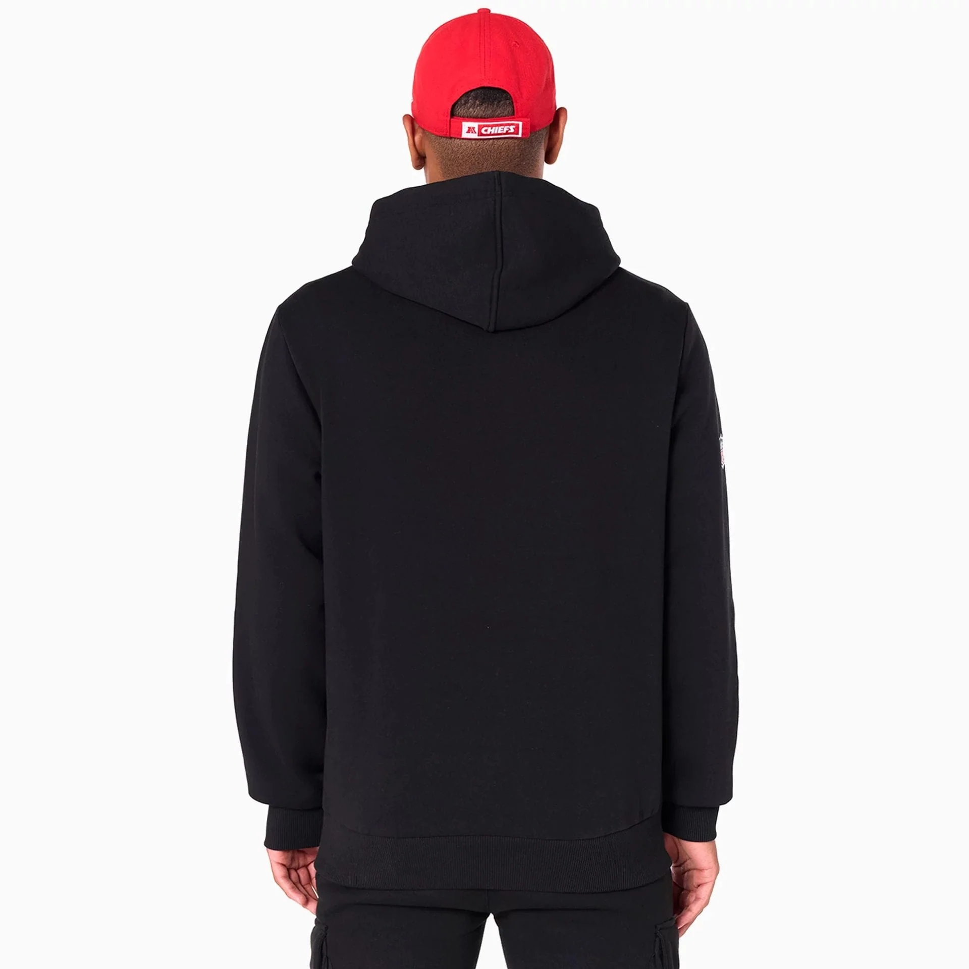 Kansas City Chiefs NFL Black Pullover Hoodie - Image 7