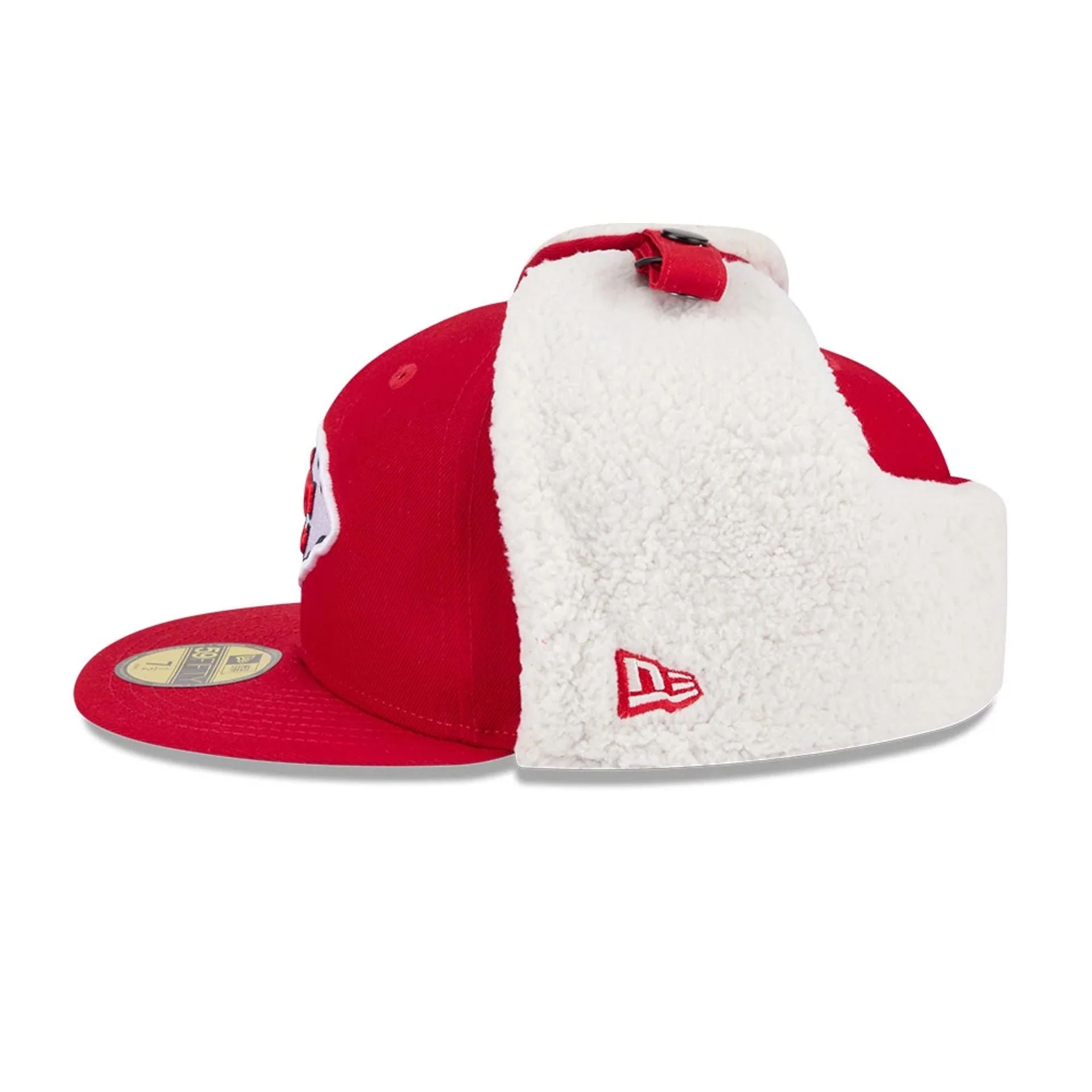 Kansas City Chiefs NFL Classic Red Dogear 59FIFTY Fitted Cap - Image 6