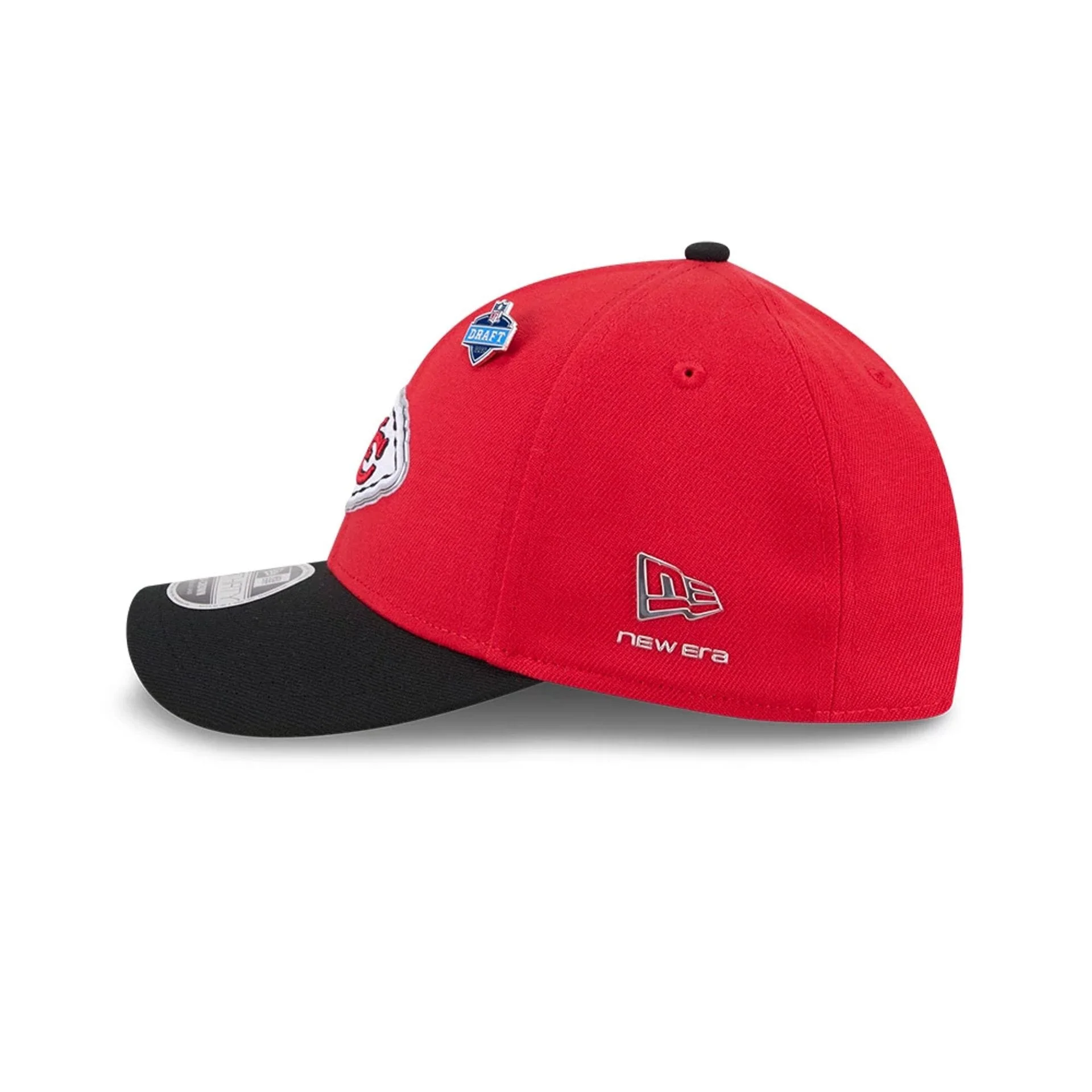Kansas City Chiefs NFL Draft 2026 Red 39THIRTY M-Crown Stretch Fit Cap - Image 6
