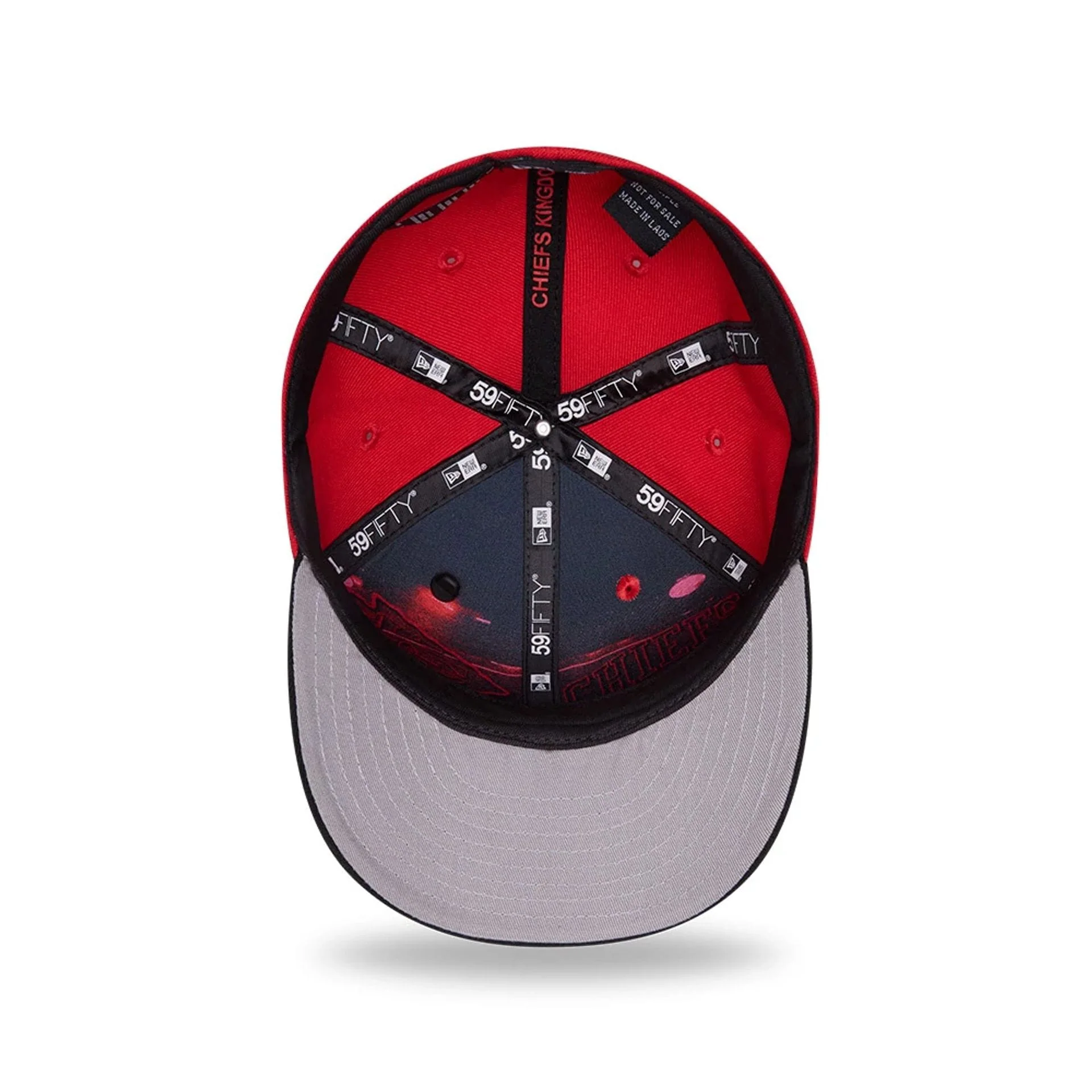 Kansas City Chiefs NFL Draft 2026 Red 59FIFTY Fitted Cap - Image 2