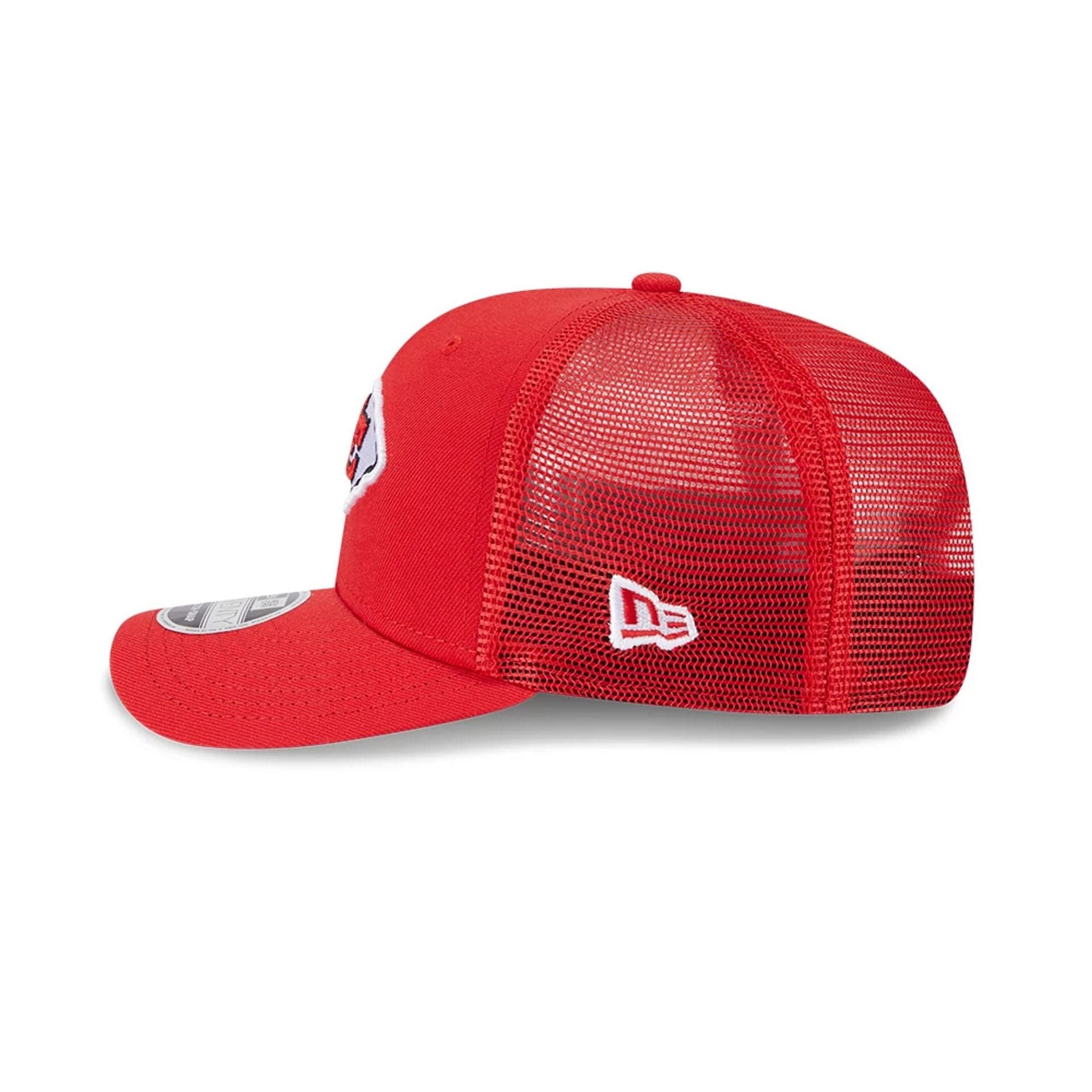 Kansas City Chiefs NFL Evergreen Red 9SEVENTY Stretch Snap Adjustable Cap - Image 5